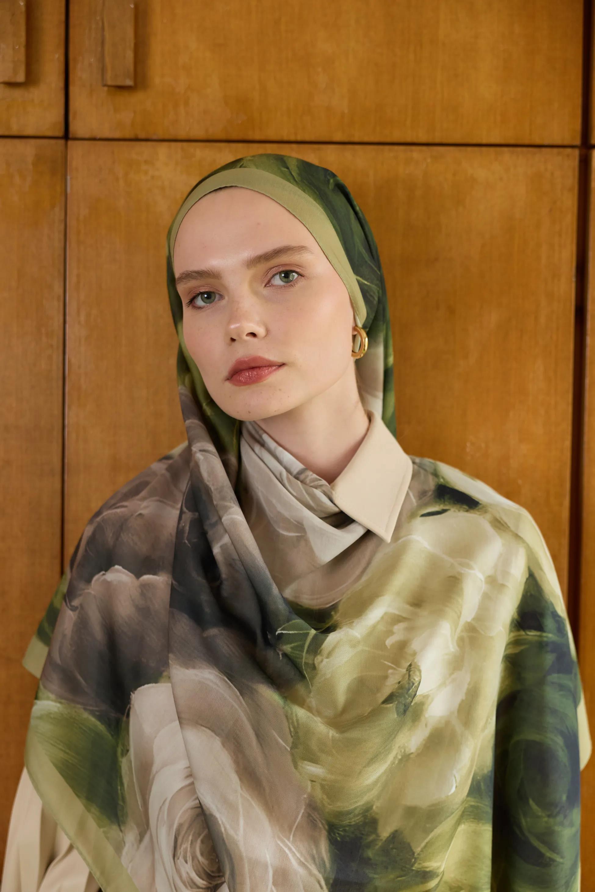 Winter Bloom Soft Şal 3068-10097