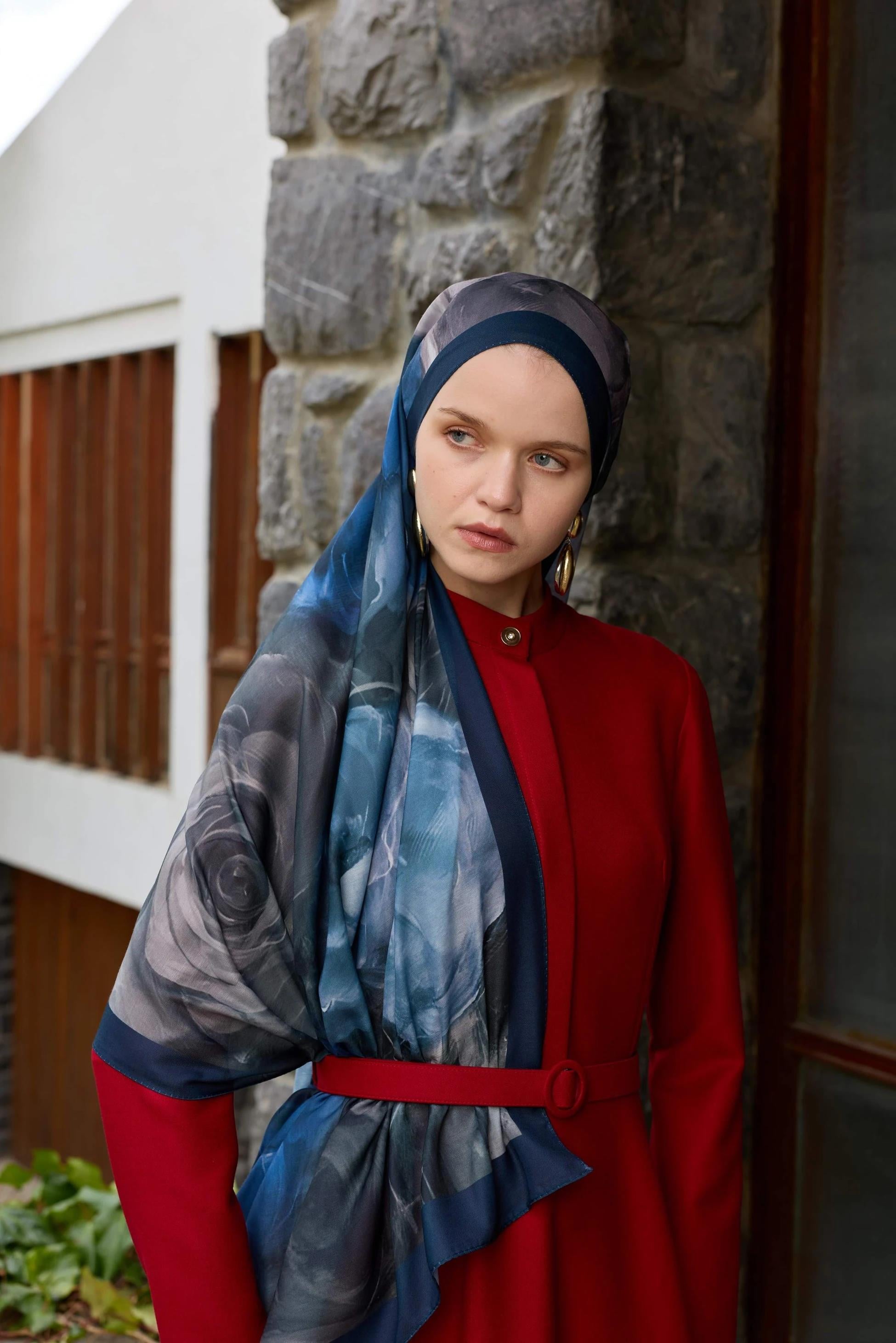 Winter Bloom Soft Şal 3068-10097