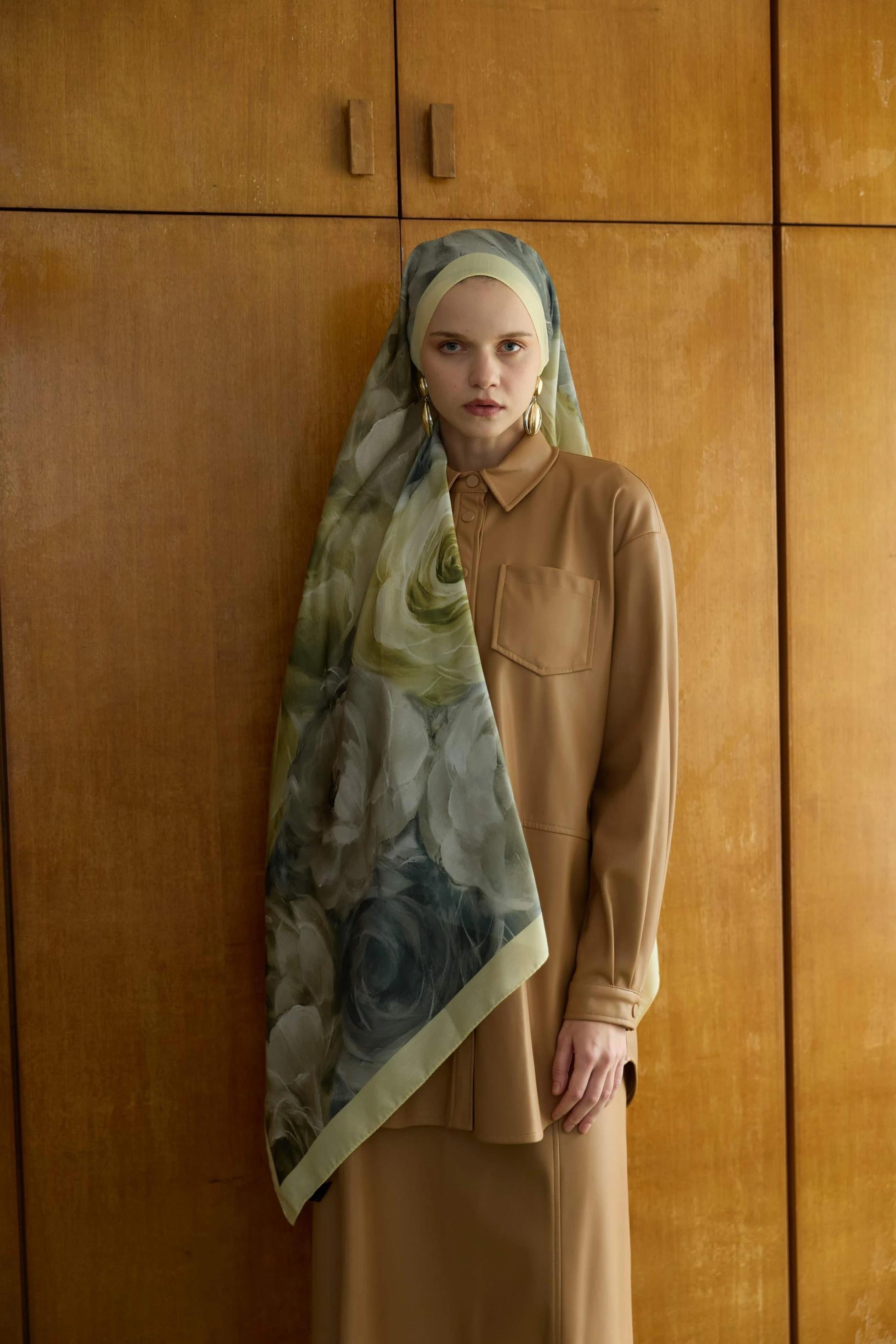 Winter Bloom Soft Şal 3068-10097