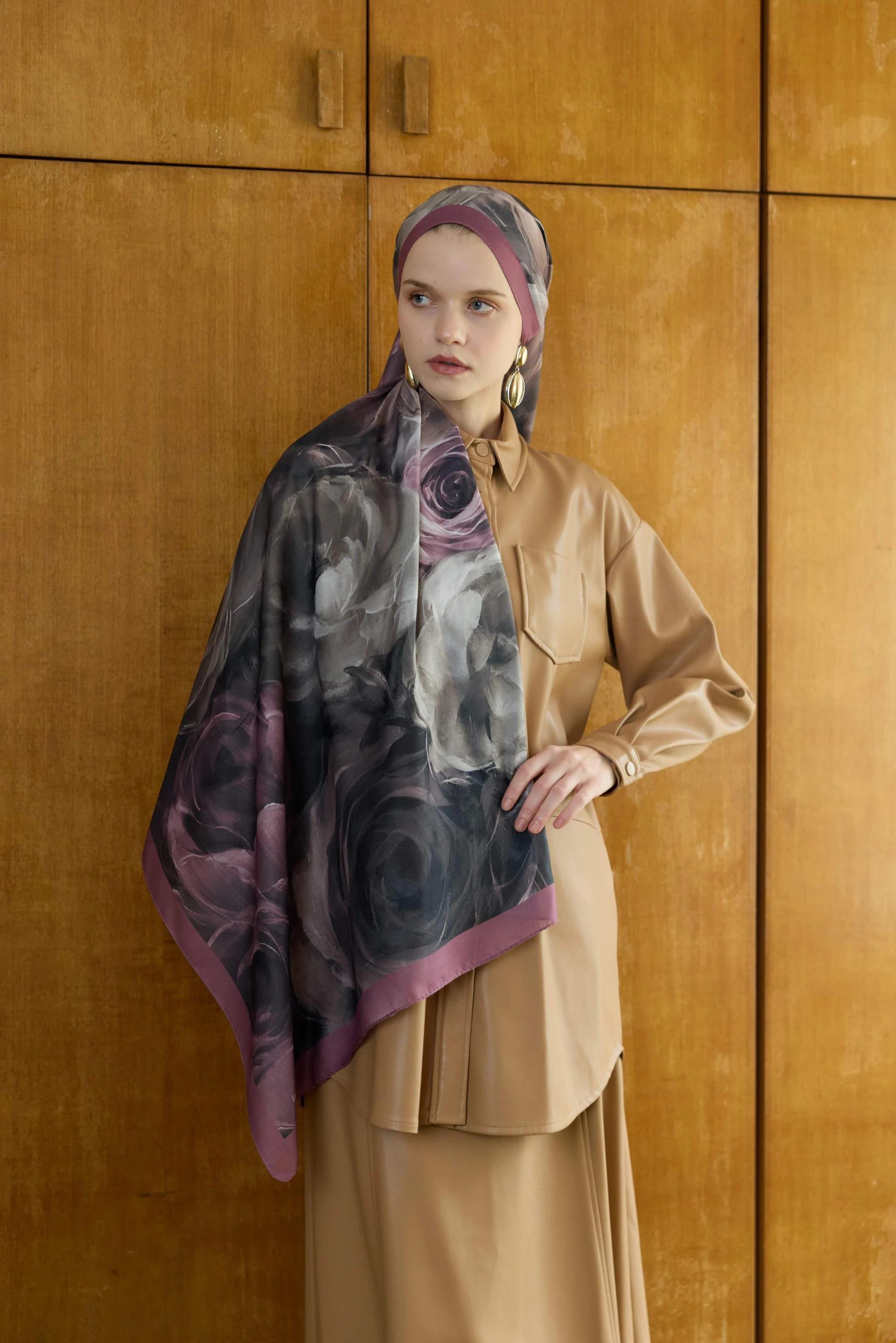 Winter Bloom Soft Şal 3068-10097