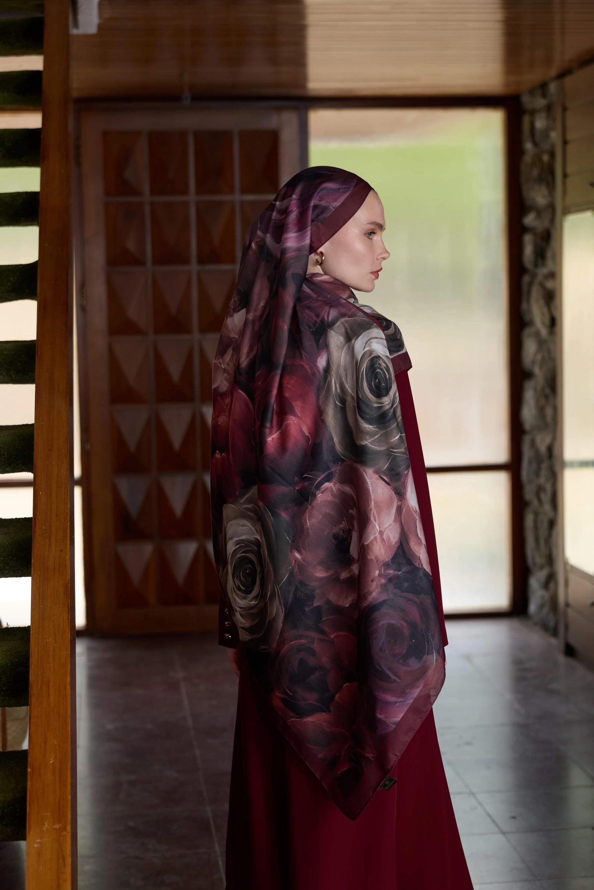 Winter Bloom Soft Şal 3068-10097