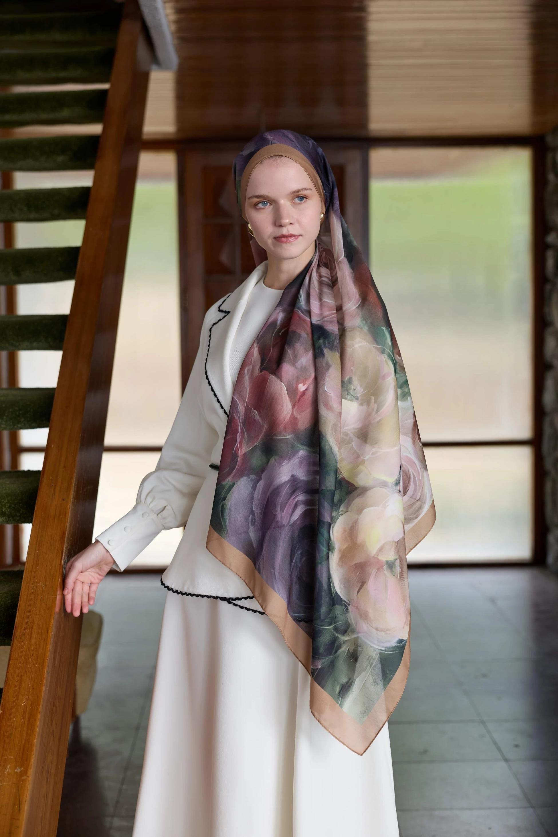 Winter Bloom Soft Şal 3068-10097