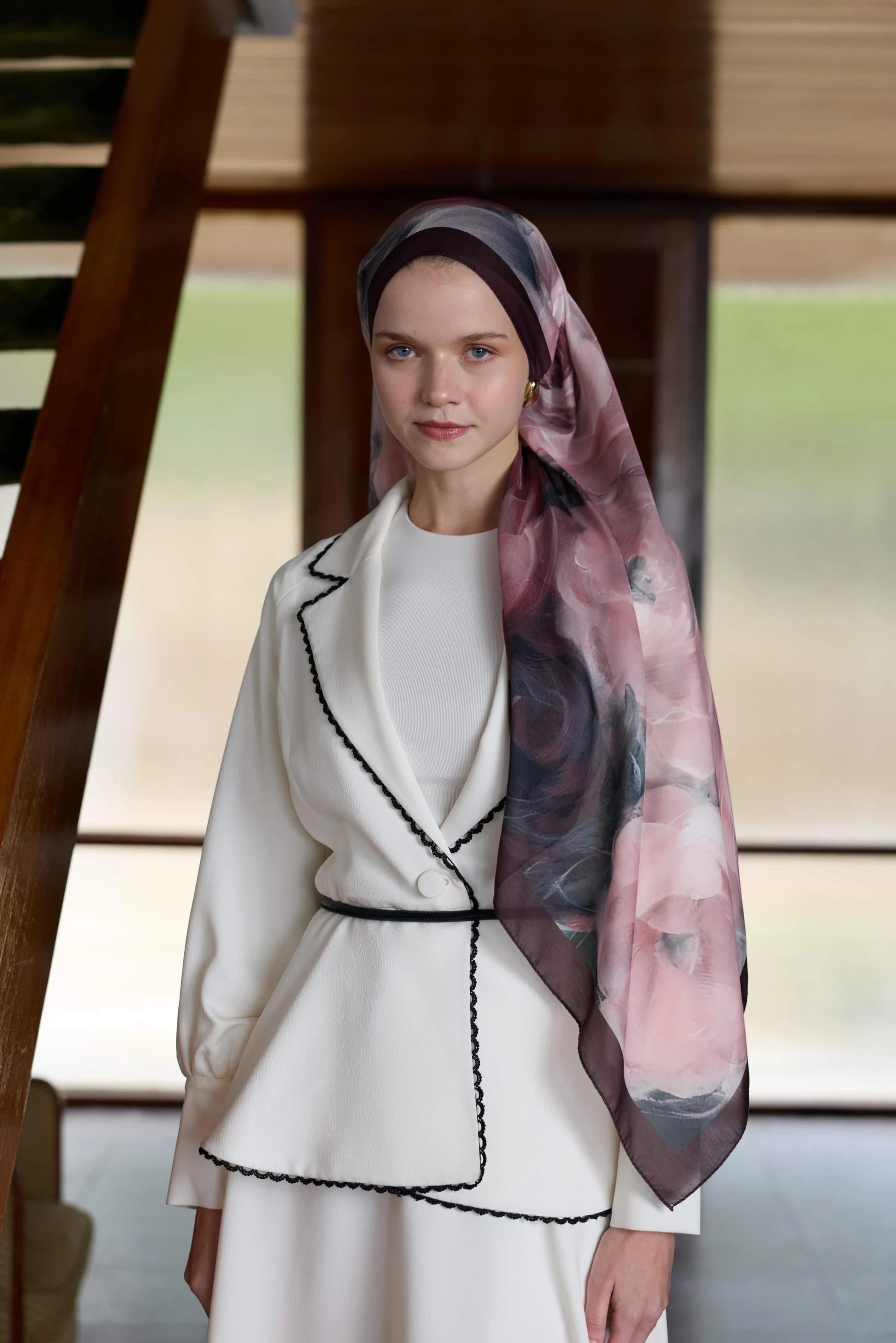 Winter Bloom Soft Şal 3068-10097