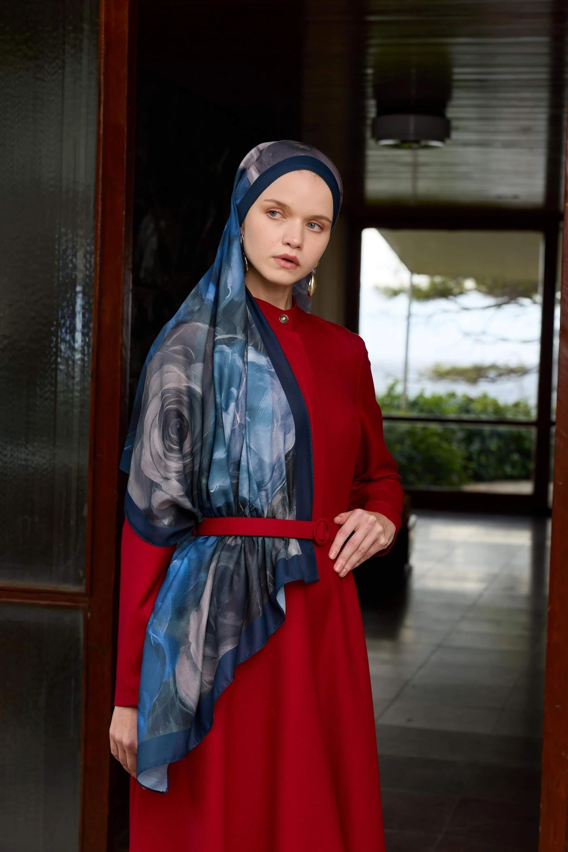 Winter Bloom Soft Şal 3068-10097