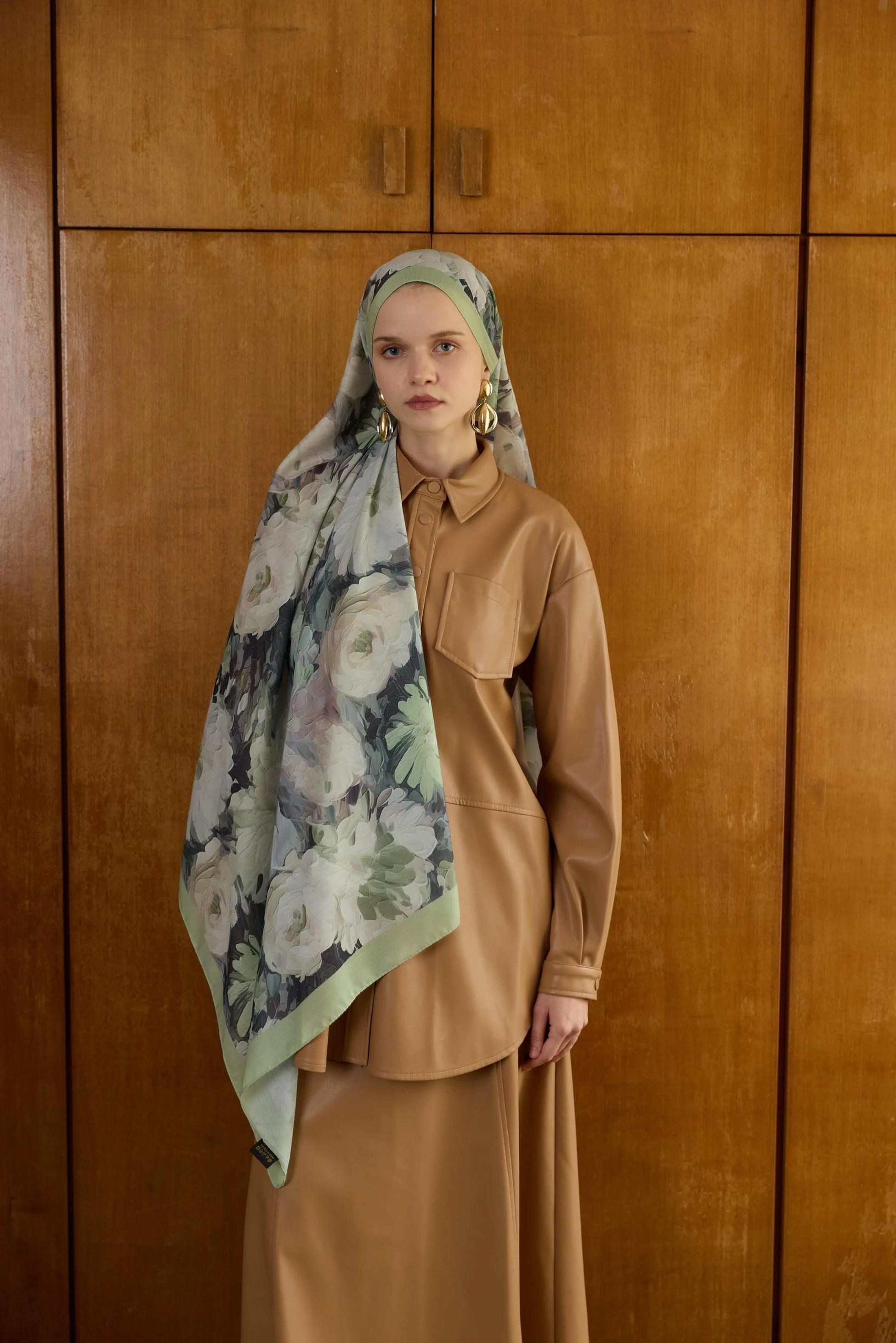 Winter Bloom Soft Şal 3069-10099