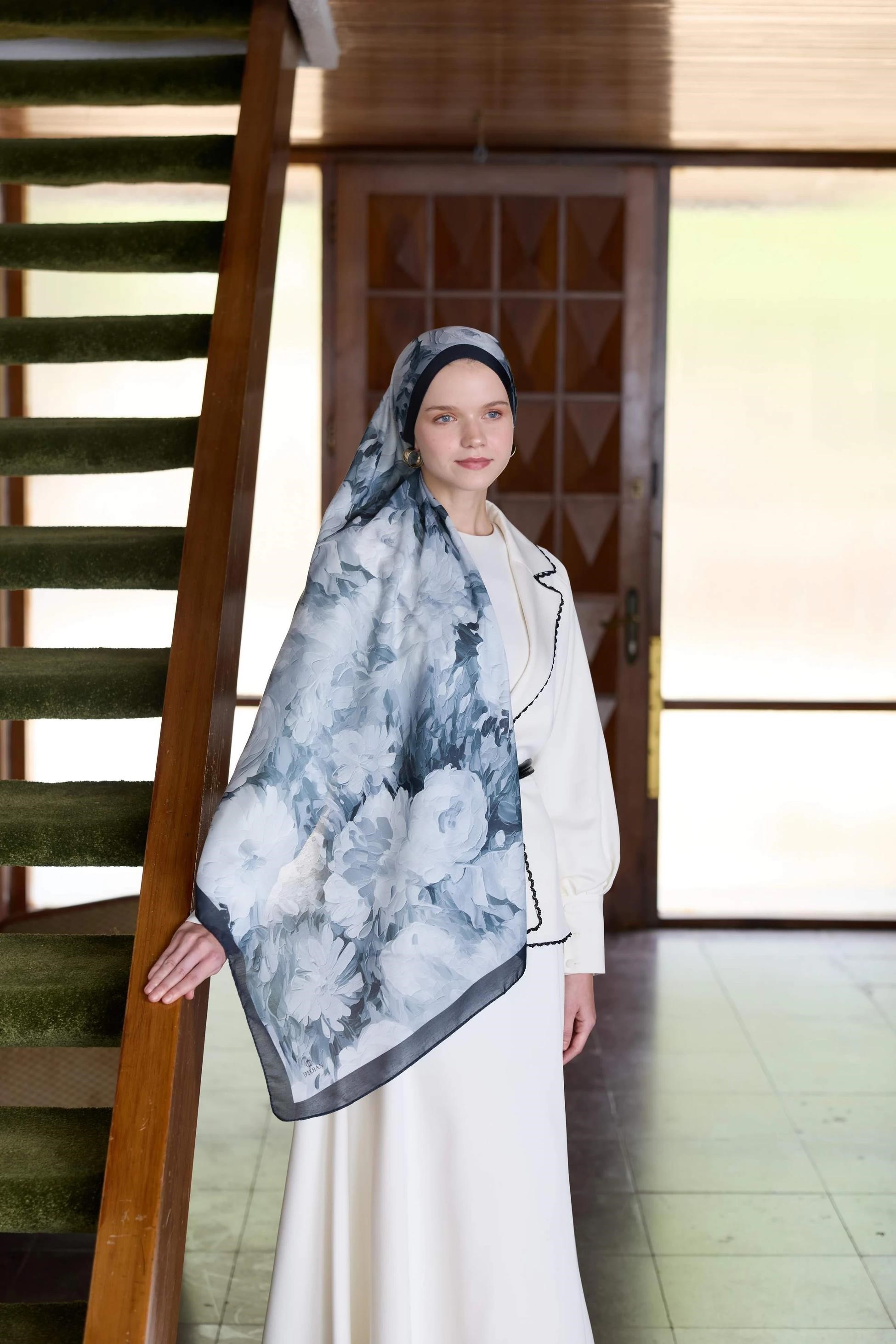 Winter Bloom Soft Şal 3069-10099