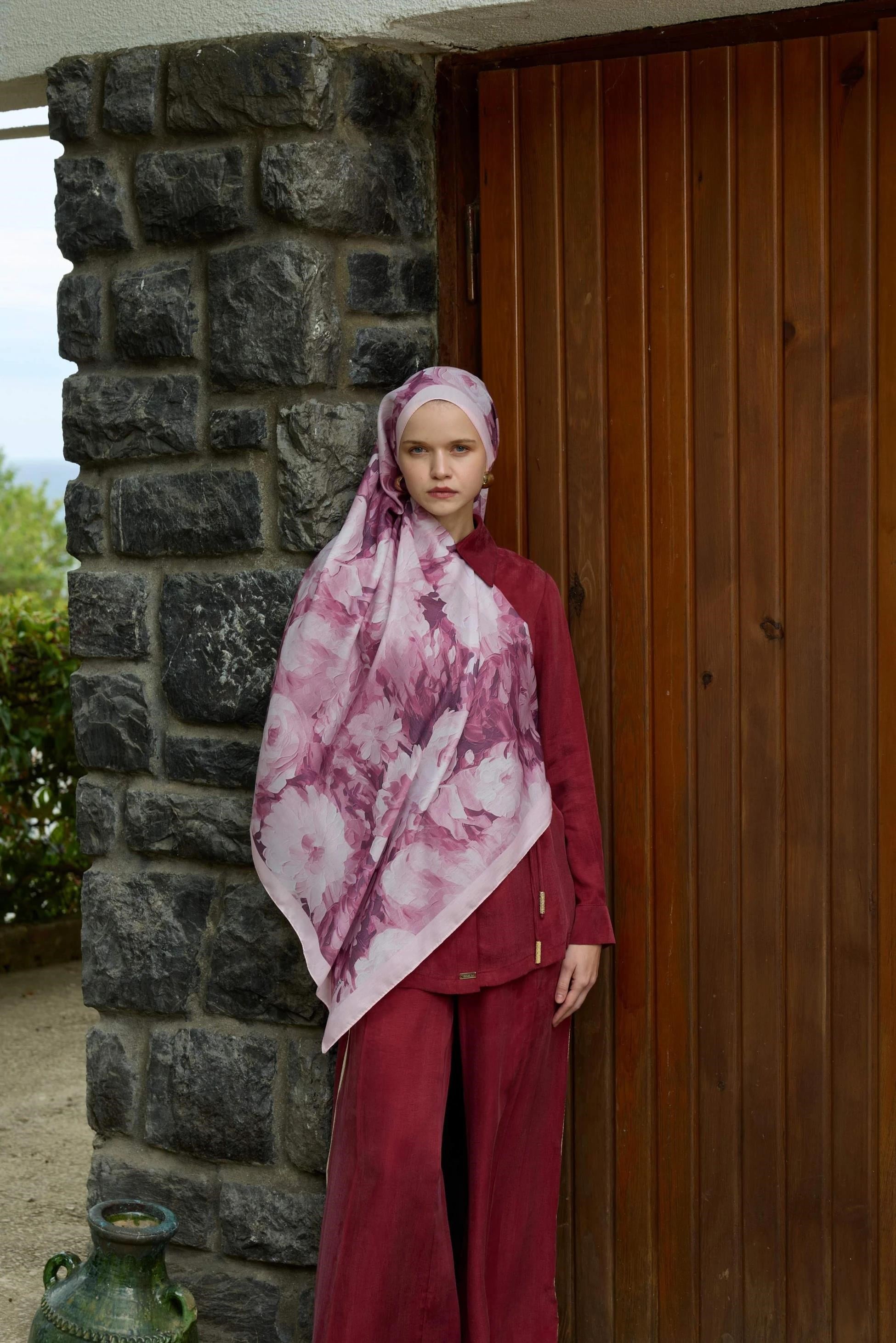 Winter Bloom Soft Şal 3069-10099