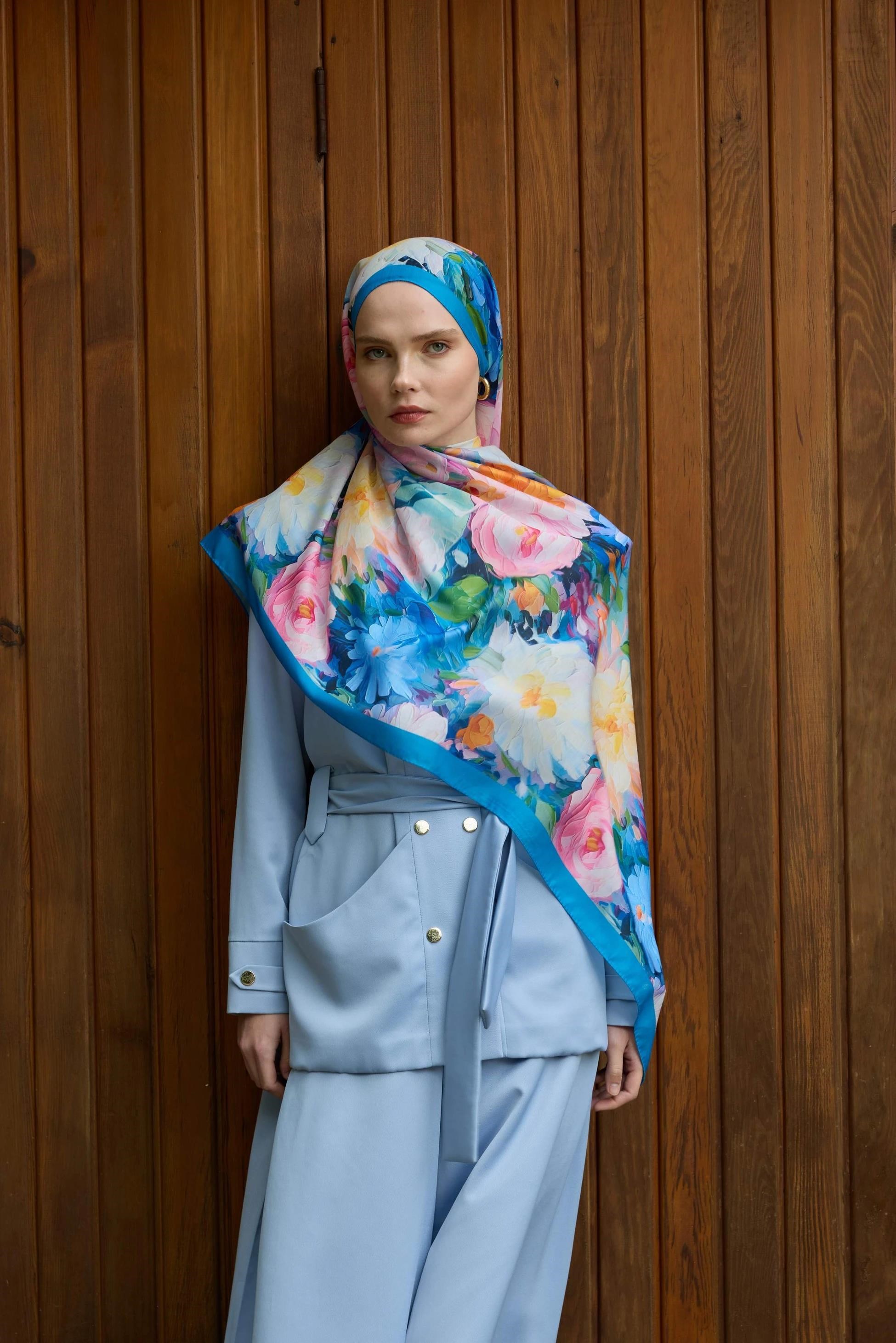 Winter Bloom Soft Şal 3069-10099