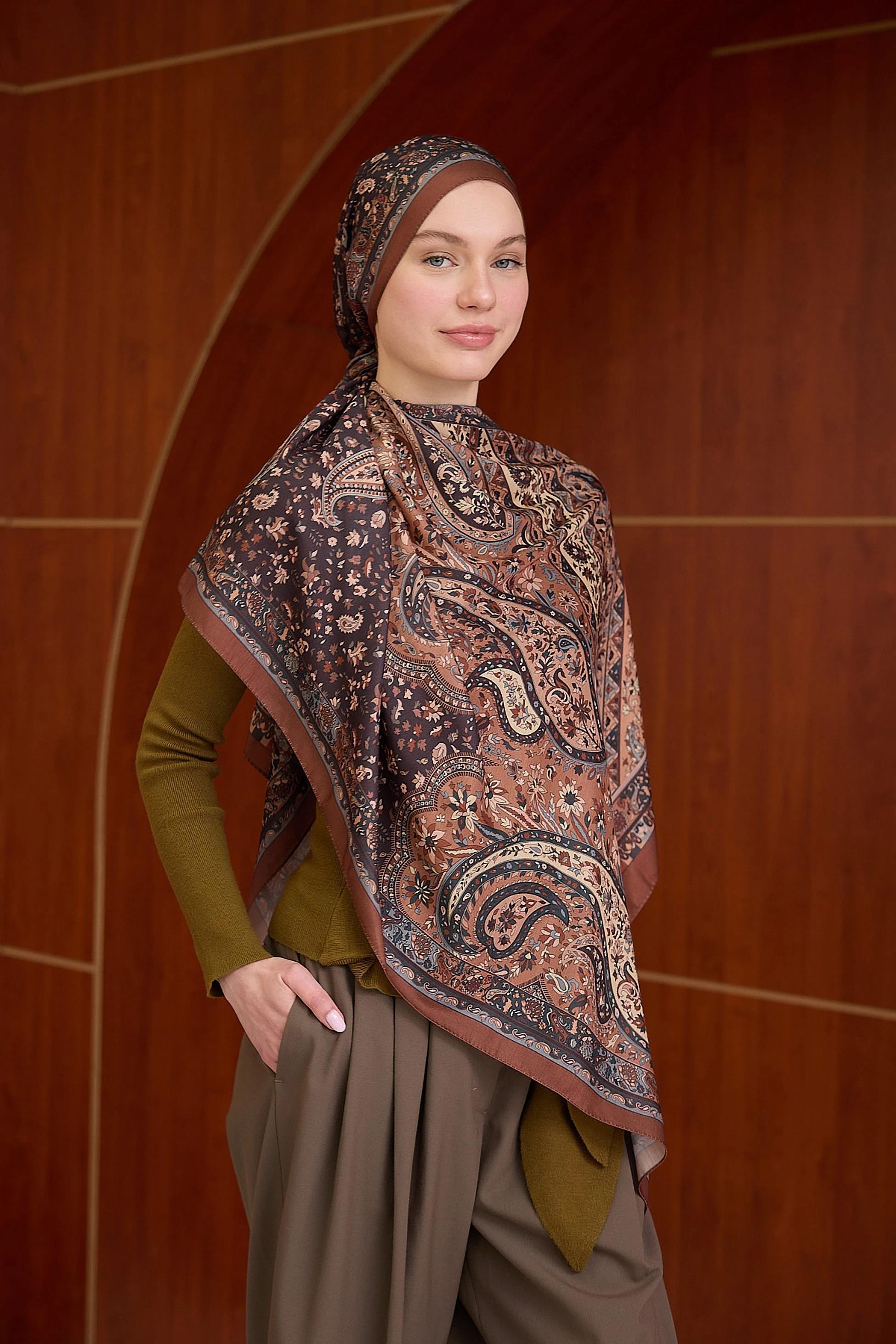Winter Bloom Soft Şal 3070