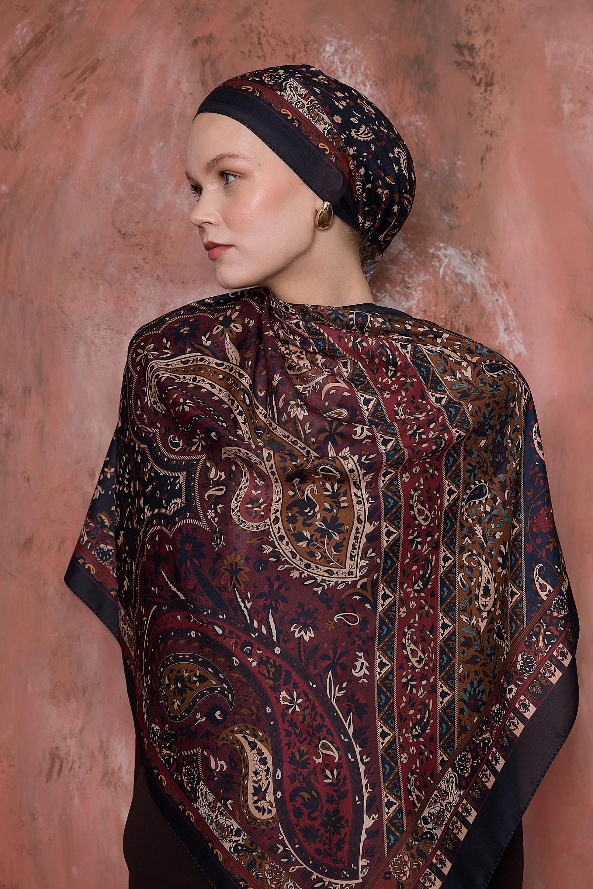 Winter Bloom Soft Şal 3070
