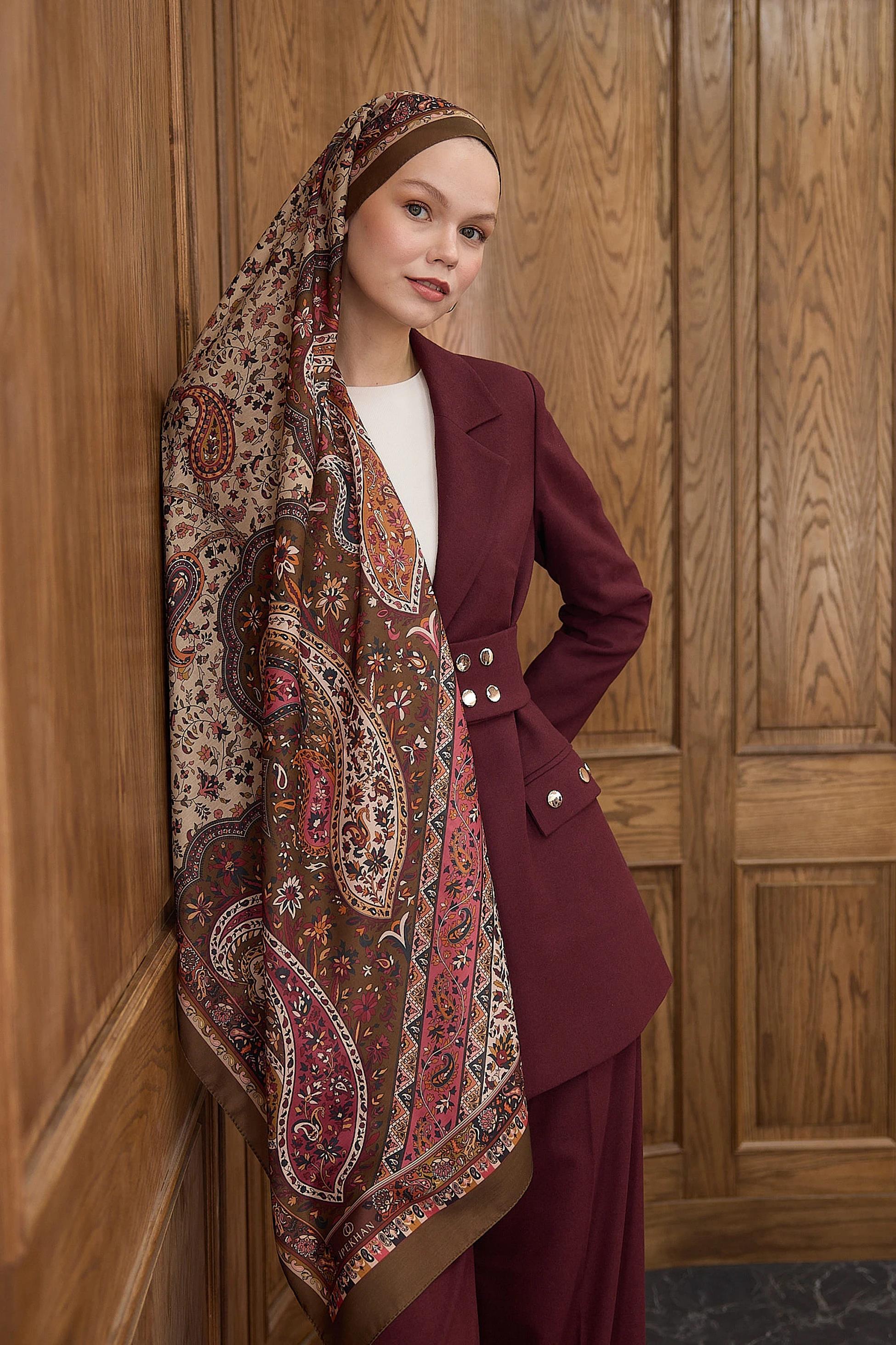 Winter Bloom Soft Şal 3070
