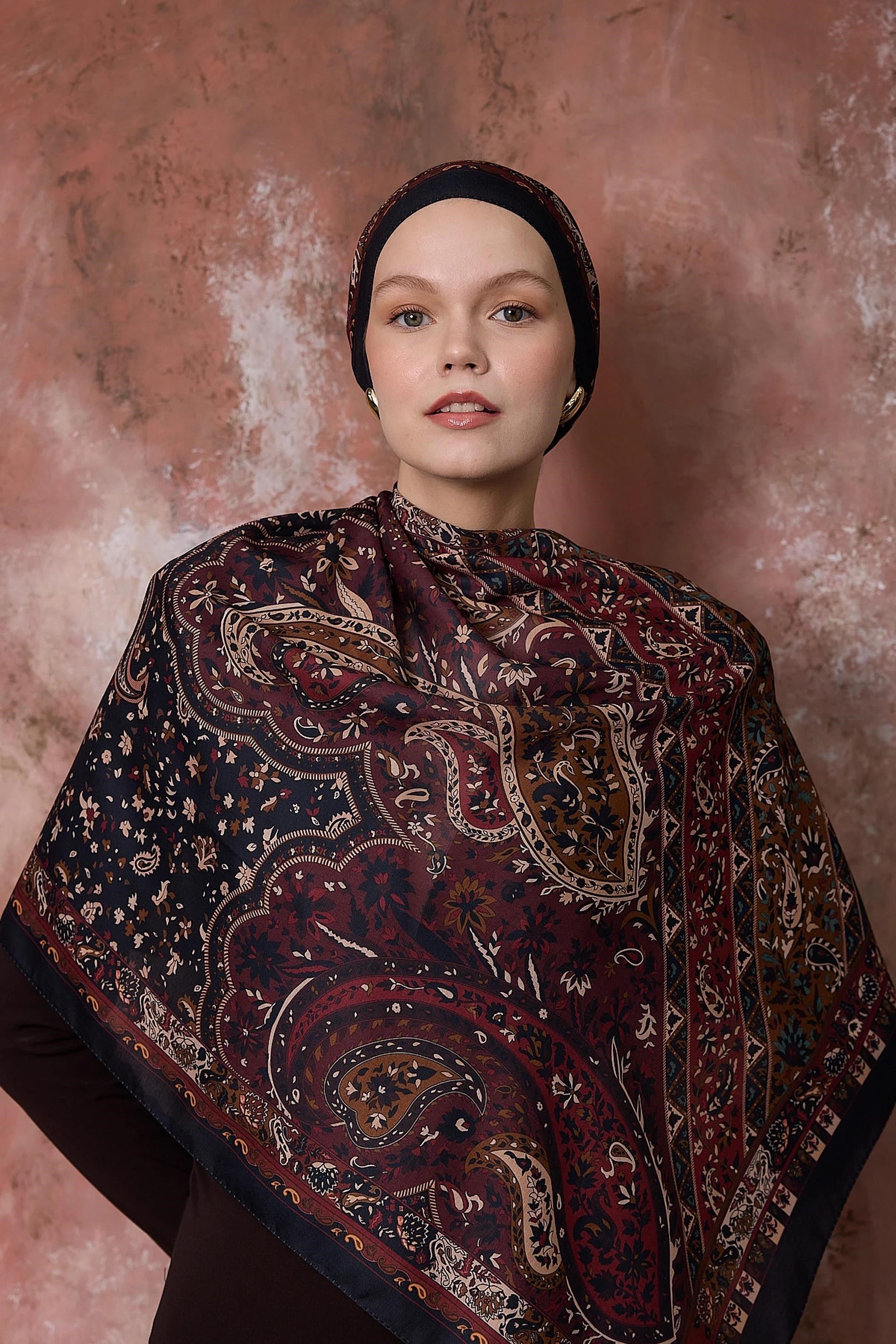 Winter Bloom Soft Şal 3070