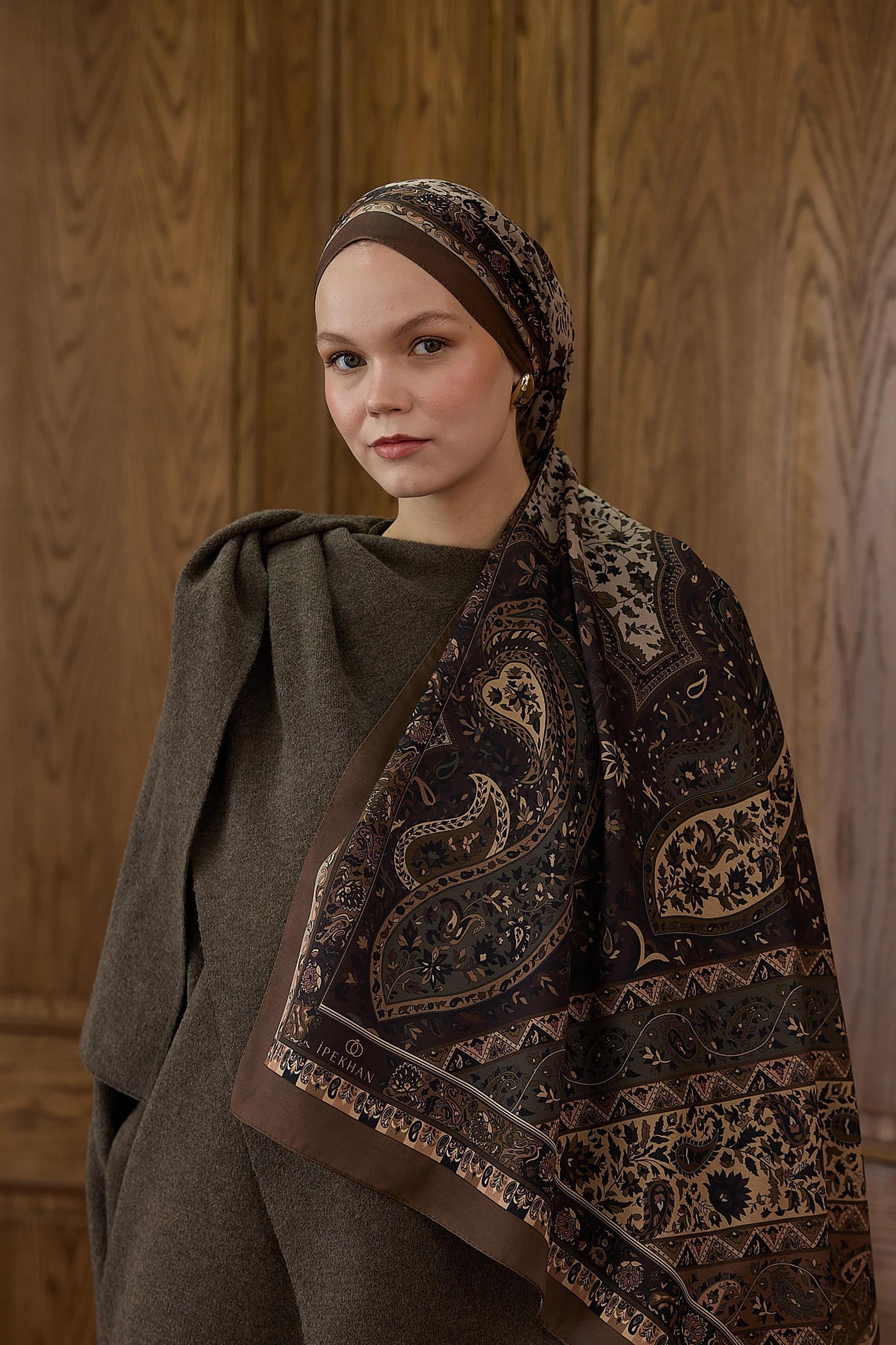 Winter Bloom Soft Şal 3070