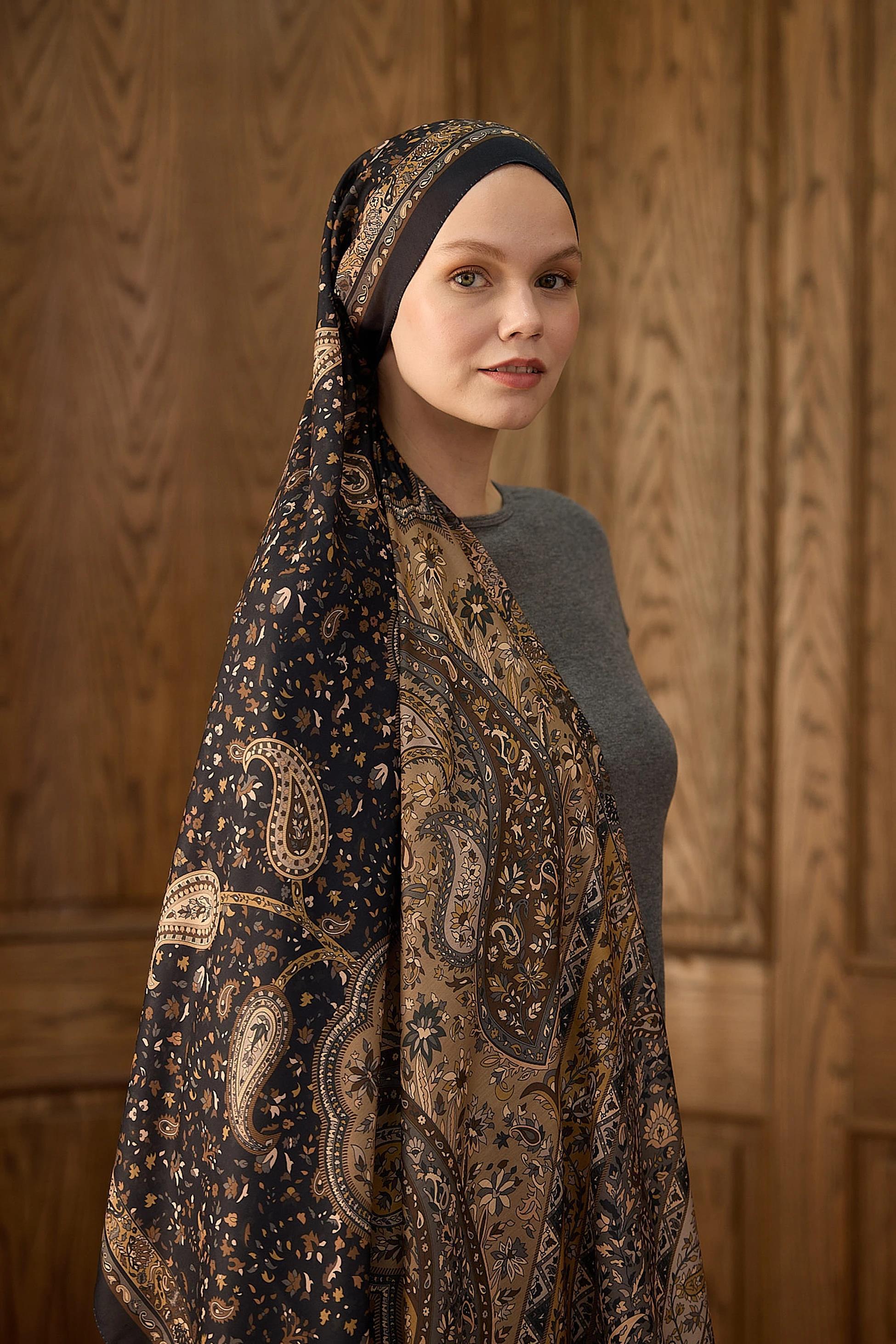 Winter Bloom Soft Şal 3070