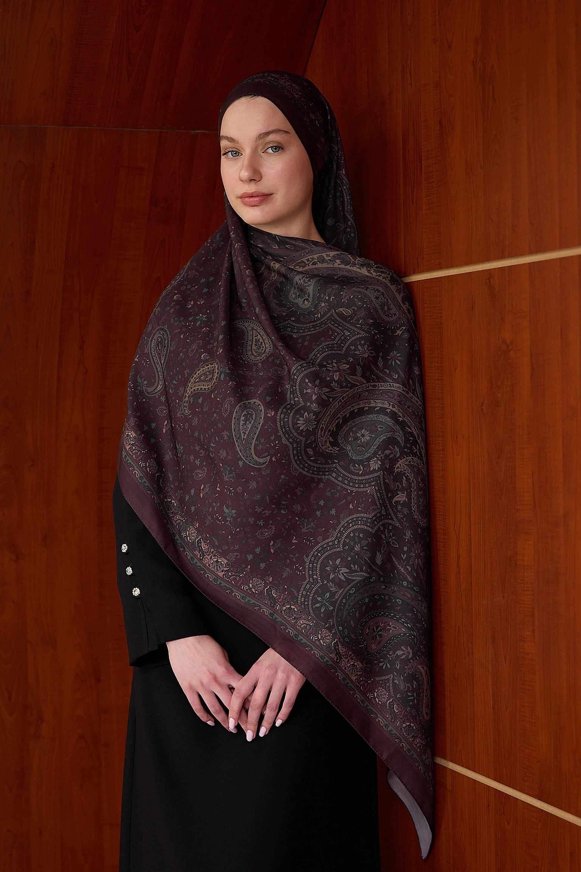 Winter Bloom Soft Şal 3070
