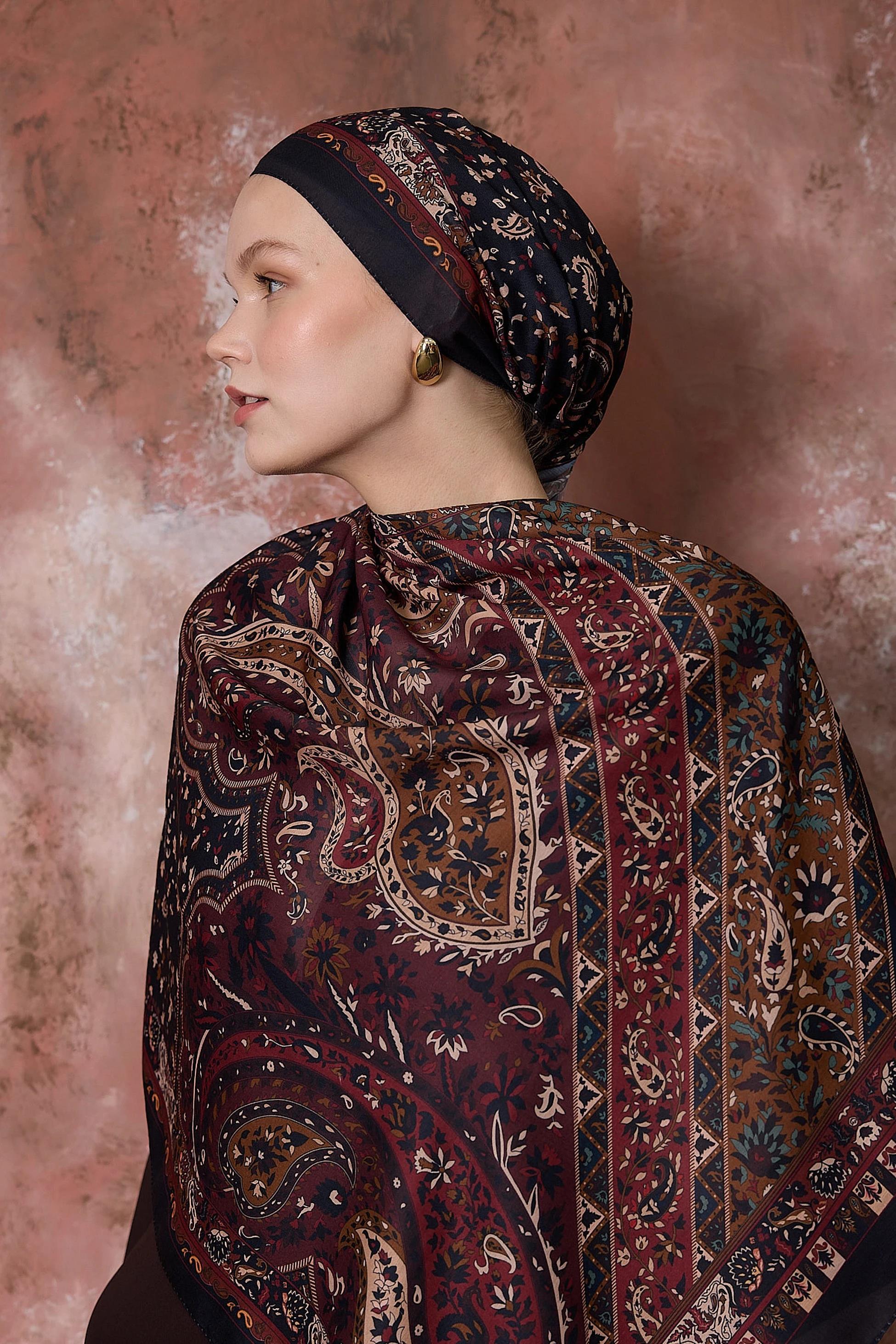Winter Bloom Soft Şal 3070