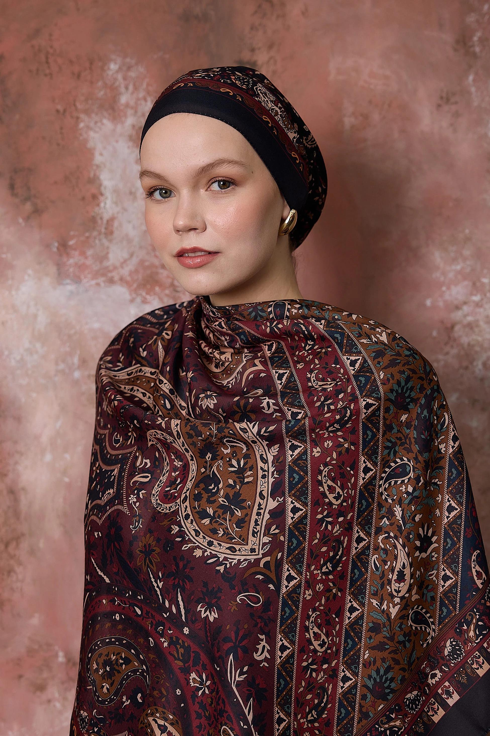 Winter Bloom Soft Şal 3070