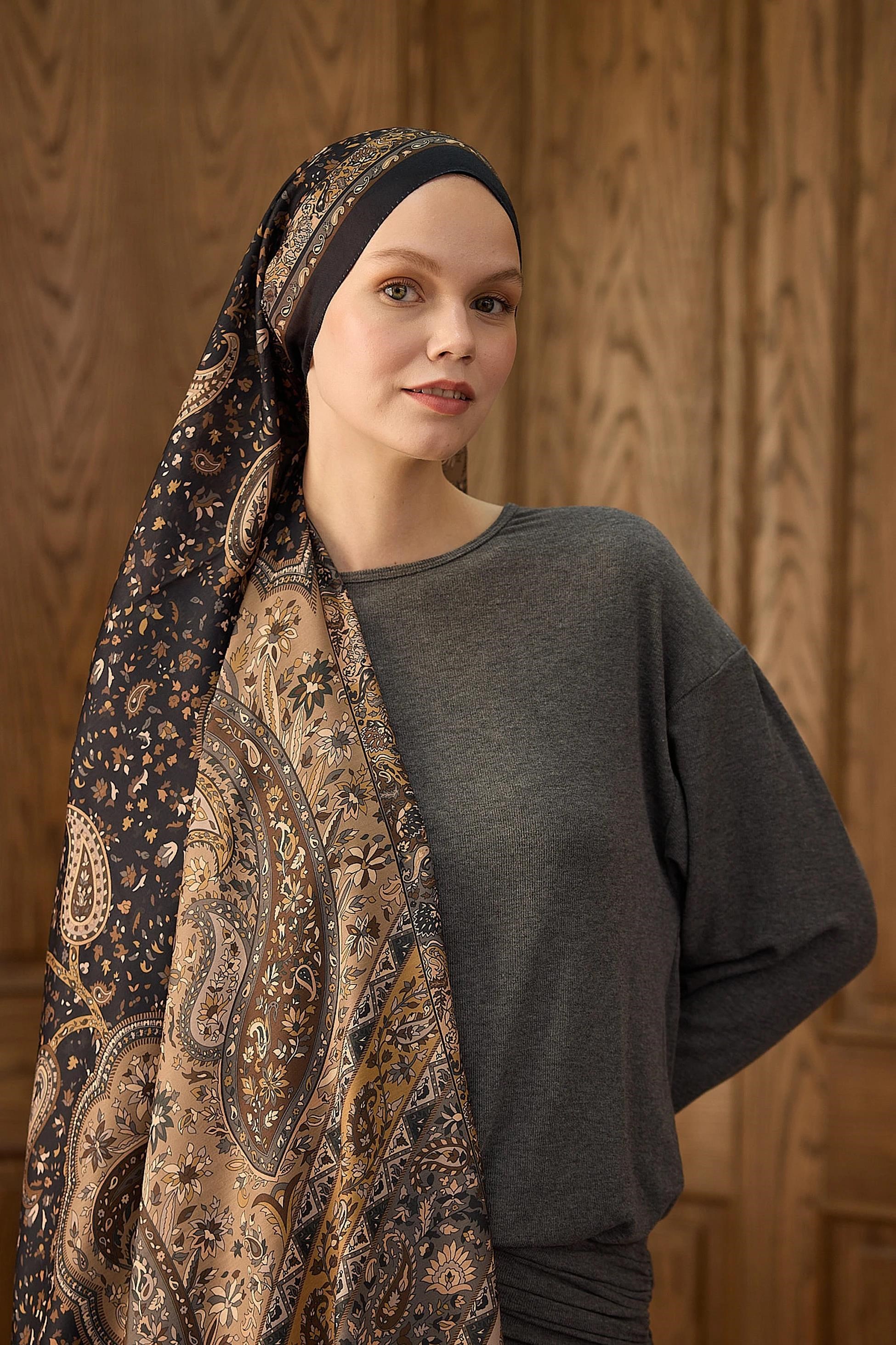 Winter Bloom Soft Şal 3070