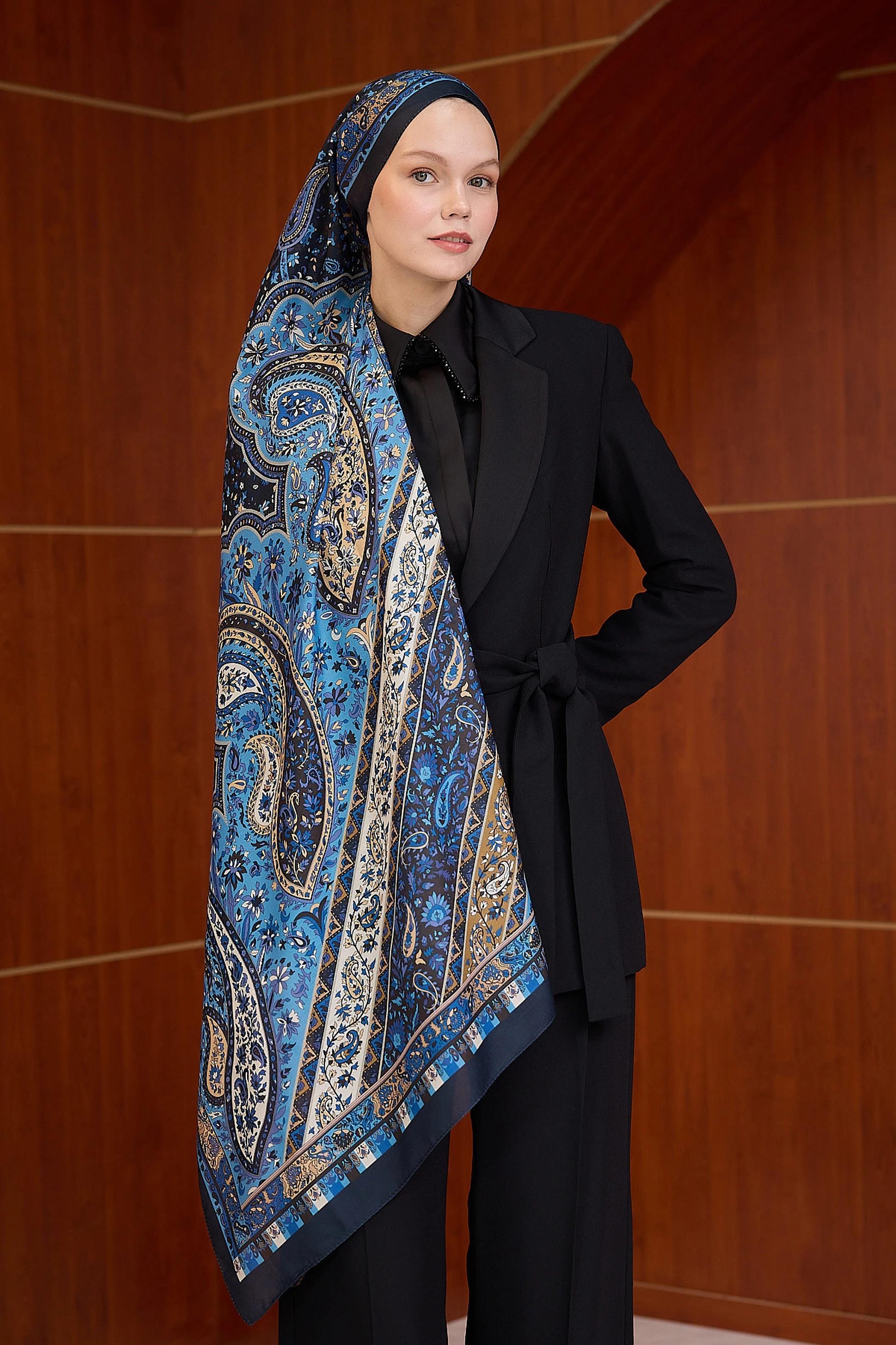 Winter Bloom Soft Şal 3070