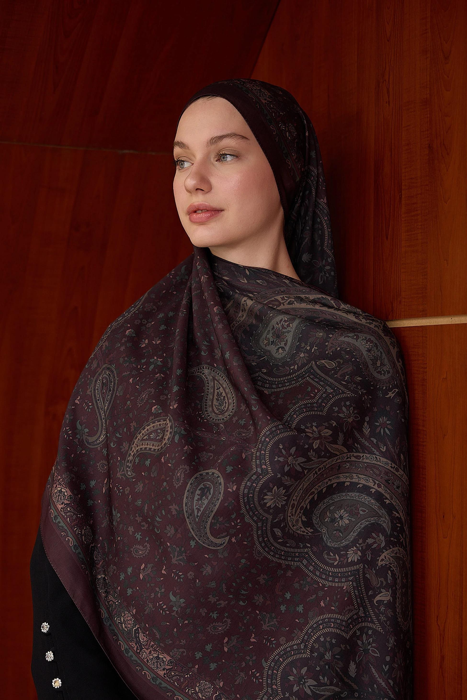 Winter Bloom Soft Şal 3070