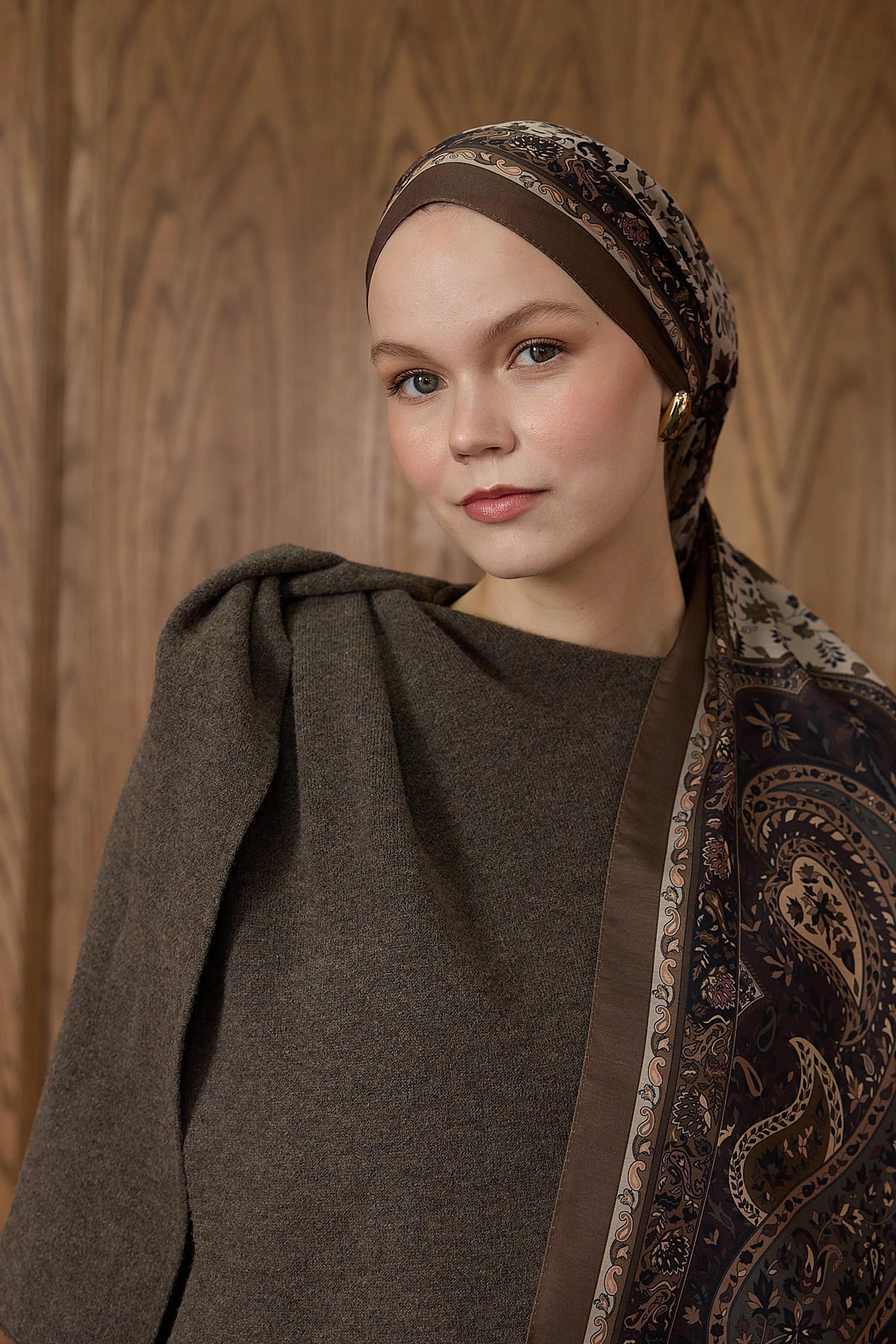 Winter Bloom Soft Şal 3070