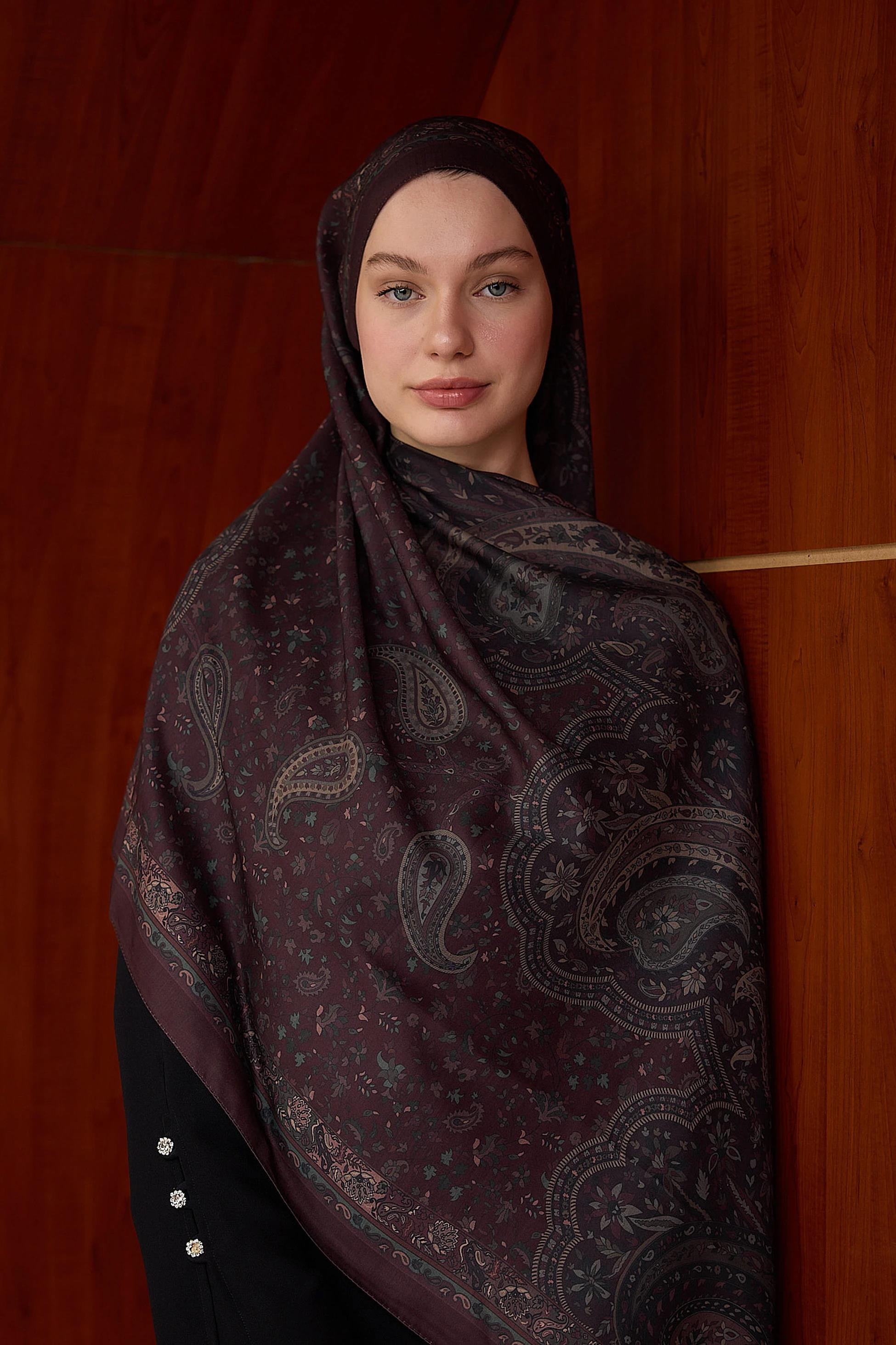Winter Bloom Soft Şal 3070