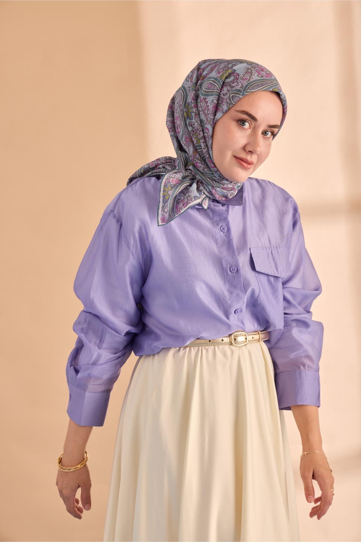Yaz Esintisi Eşarp 150002-11
