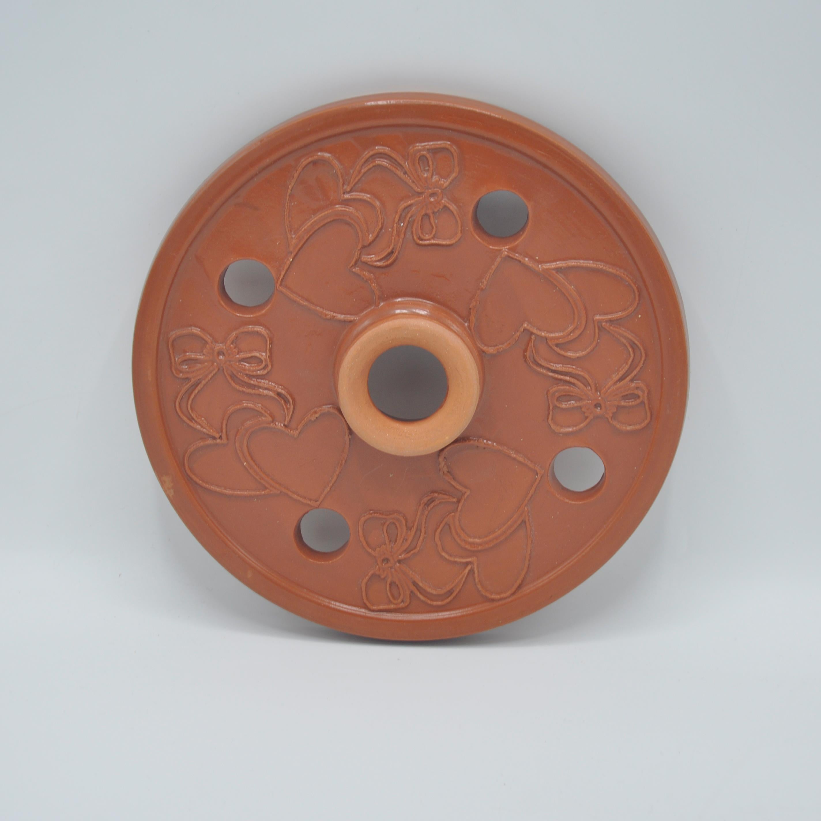 Kalp Desenli Sarma Dolma Taşı-1 ADET