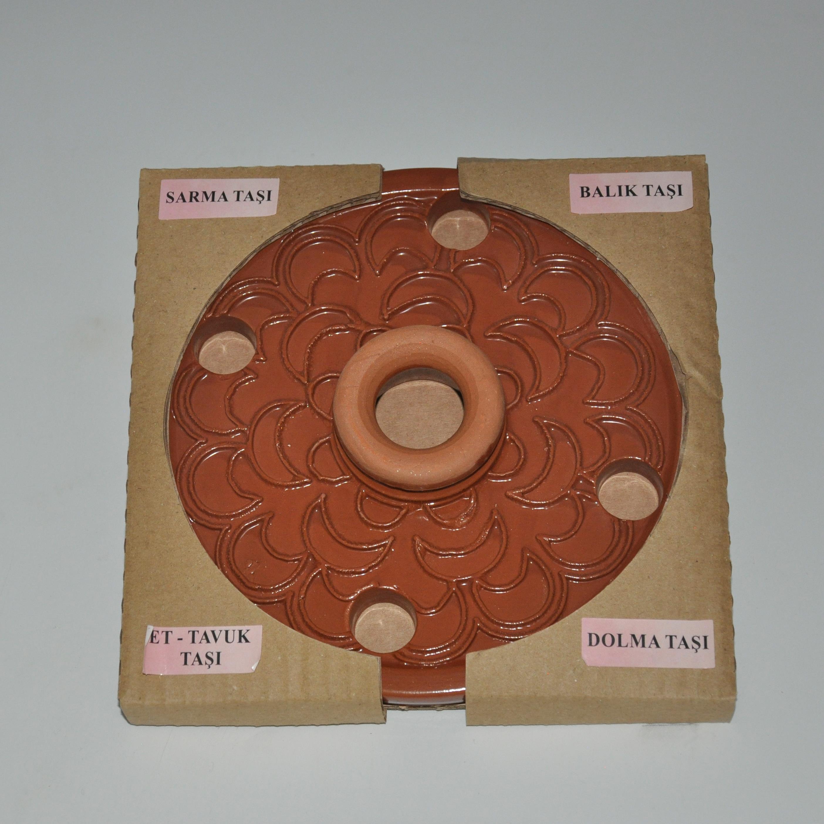 Mandala Desenli Sarma Dolma Taşı-1 ADET