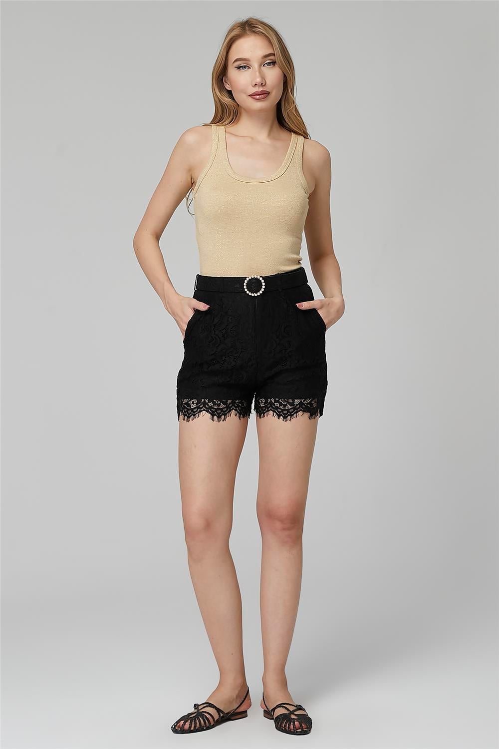 Dantel Şort