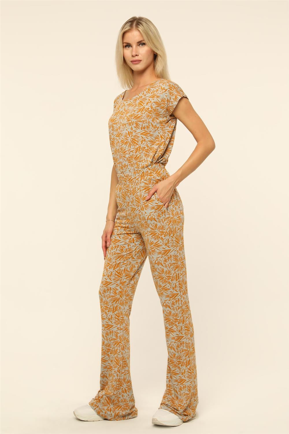 Geniş Paçalı Bamboo Pantolon