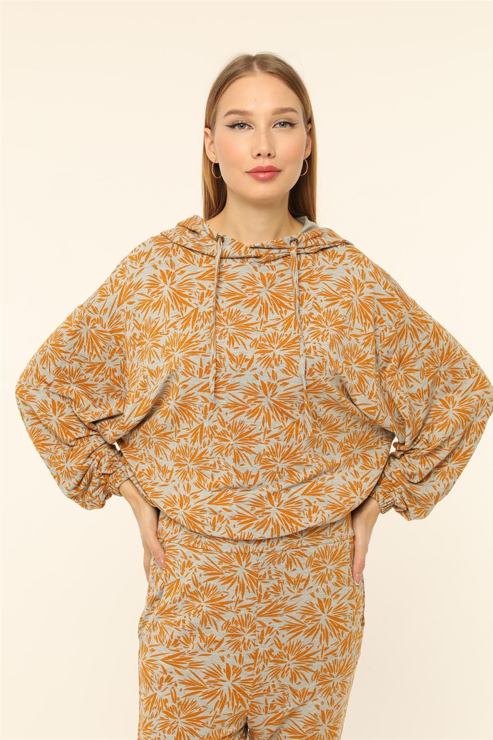 Kapişonlu Bamboo Sweatshirt