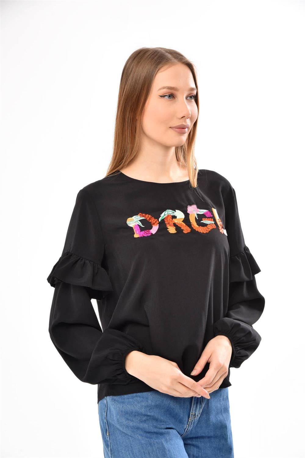 Nakışlı Bluz