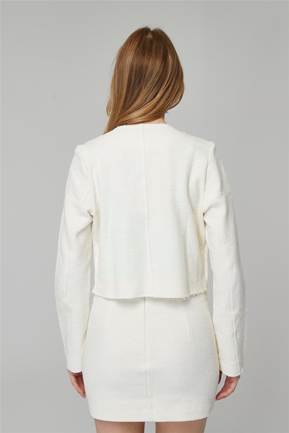 Püskül Detaylı Ceket