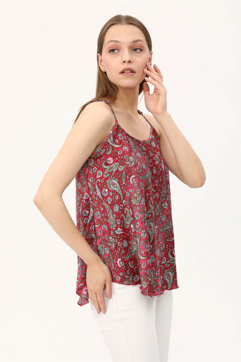 Şal Desenli Top