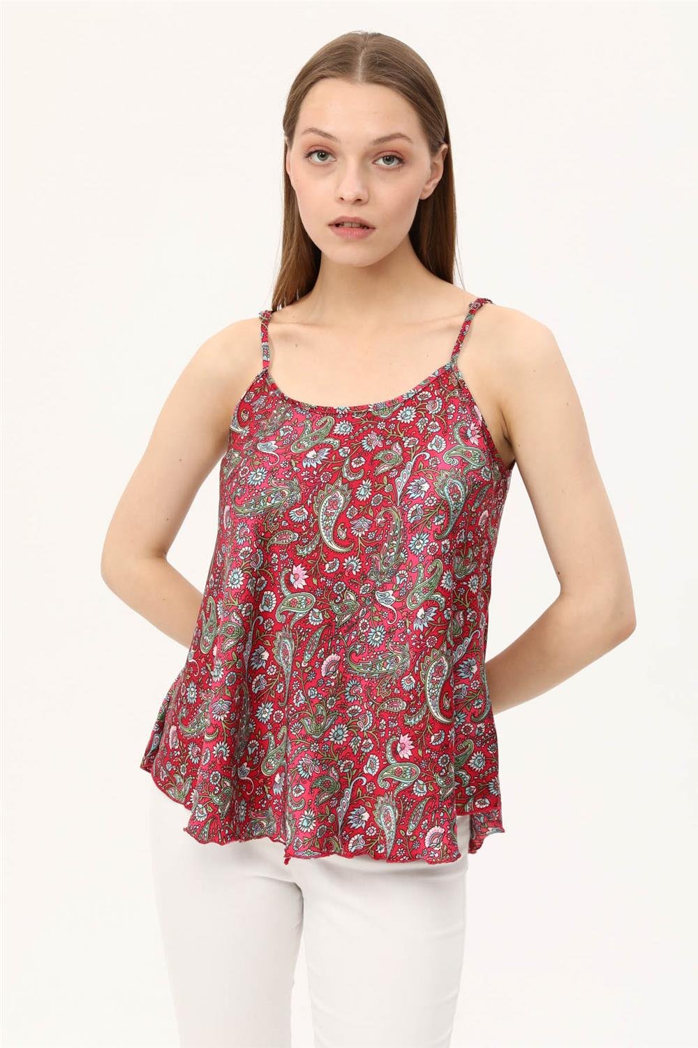 Şal Desenli Top