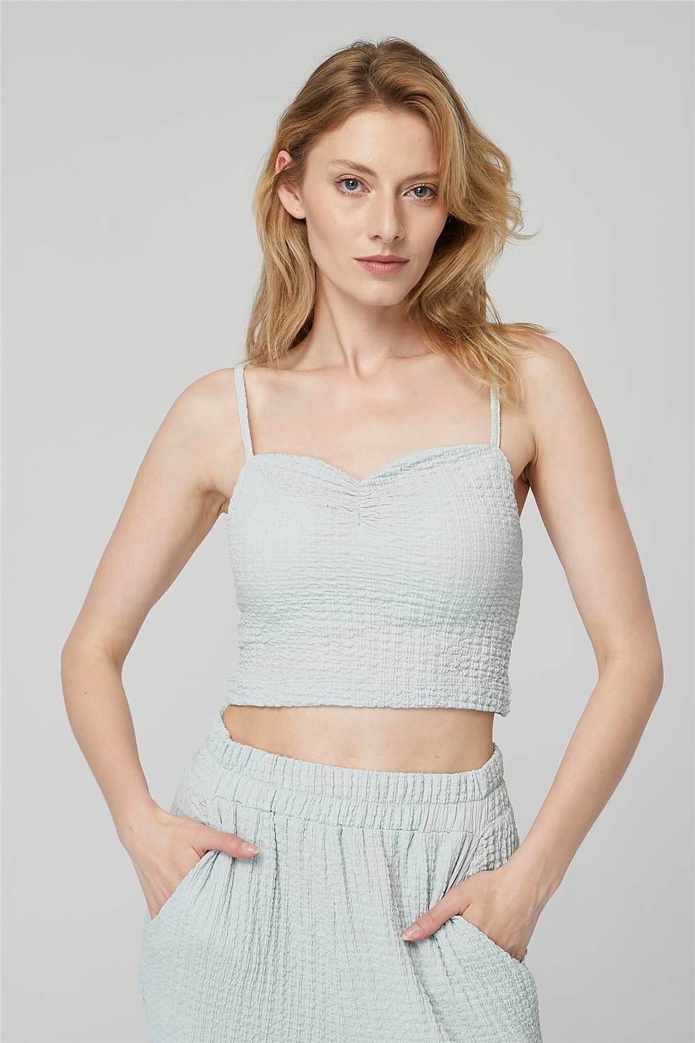 Top Ayar Askılı Crop