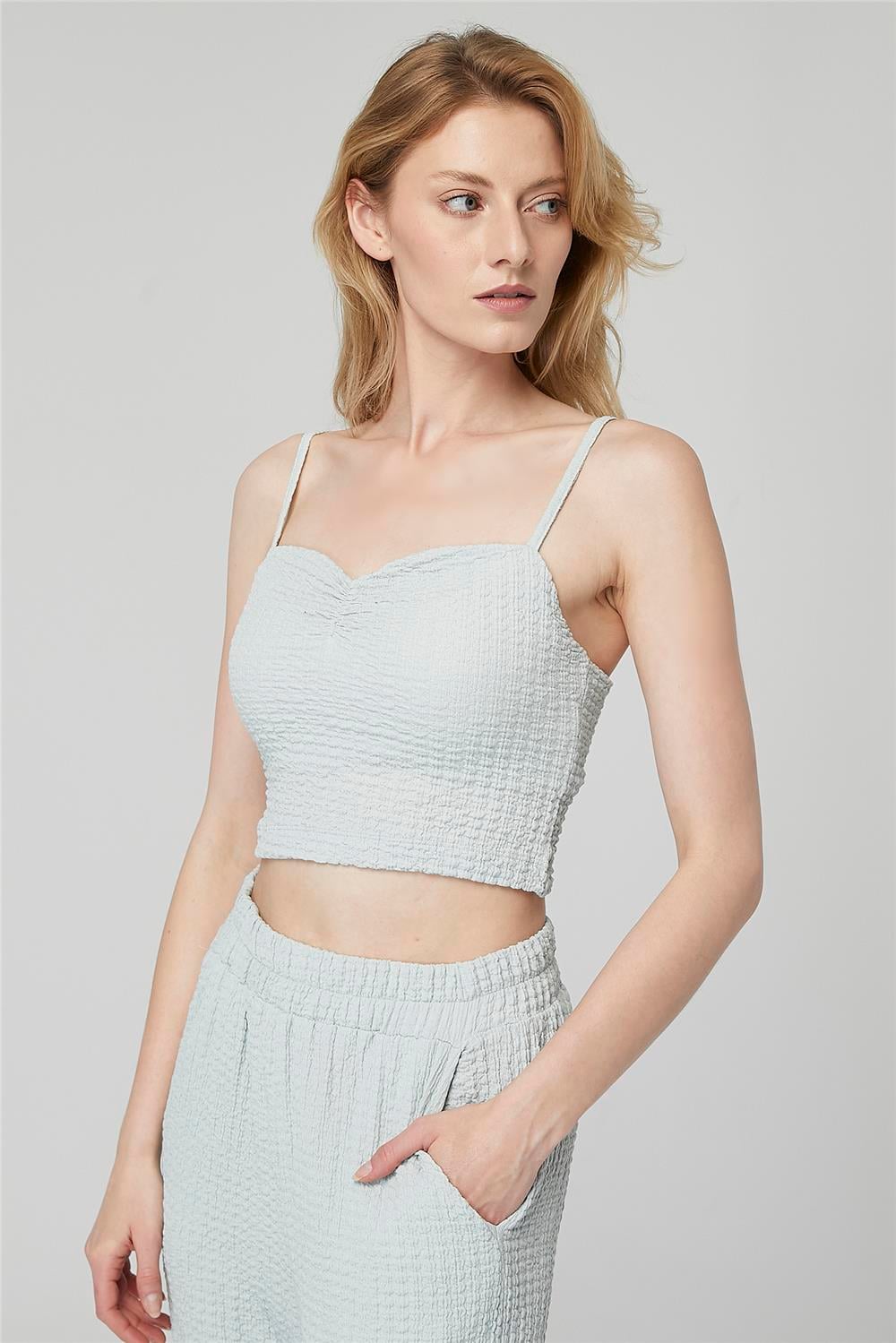 Top Ayar Askılı Crop
