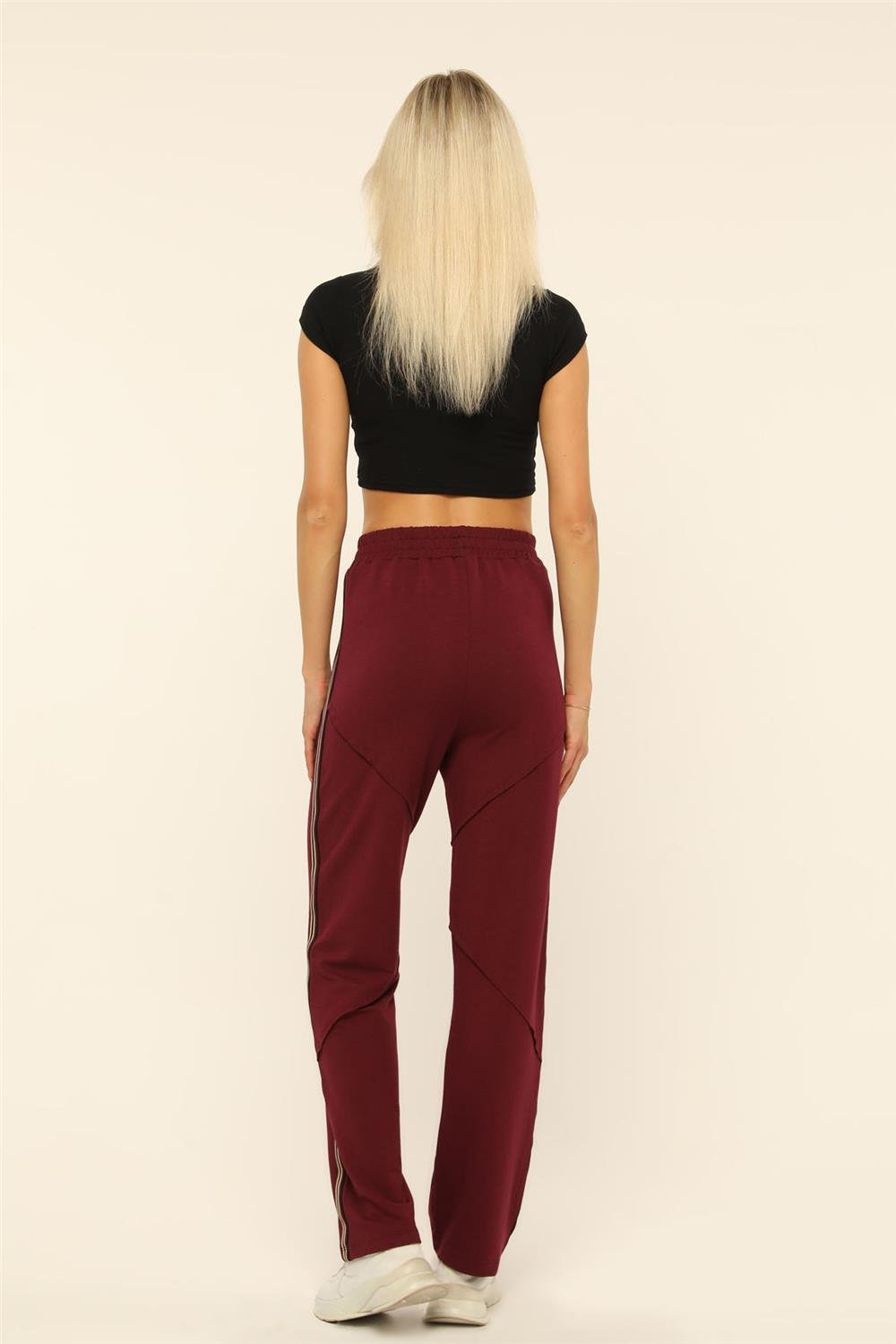 Yanı Şeritli Bamboo Pantolon