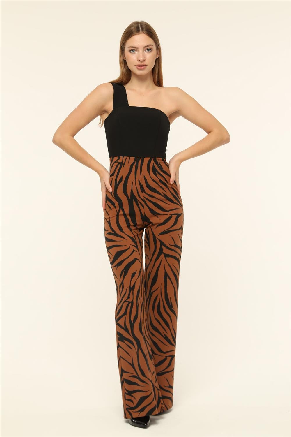 Zebra Desenli Tulum
