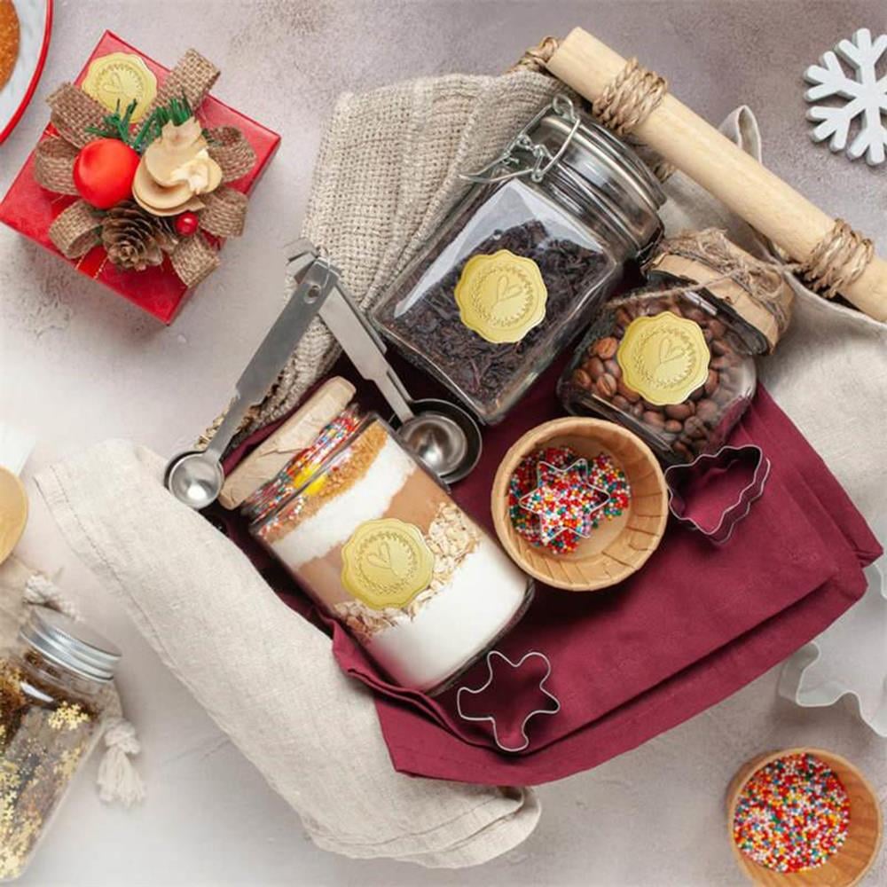 3D Kabartma Kendinden Yapışkanlı Çıkartma Etiket Altın Kalp Desen