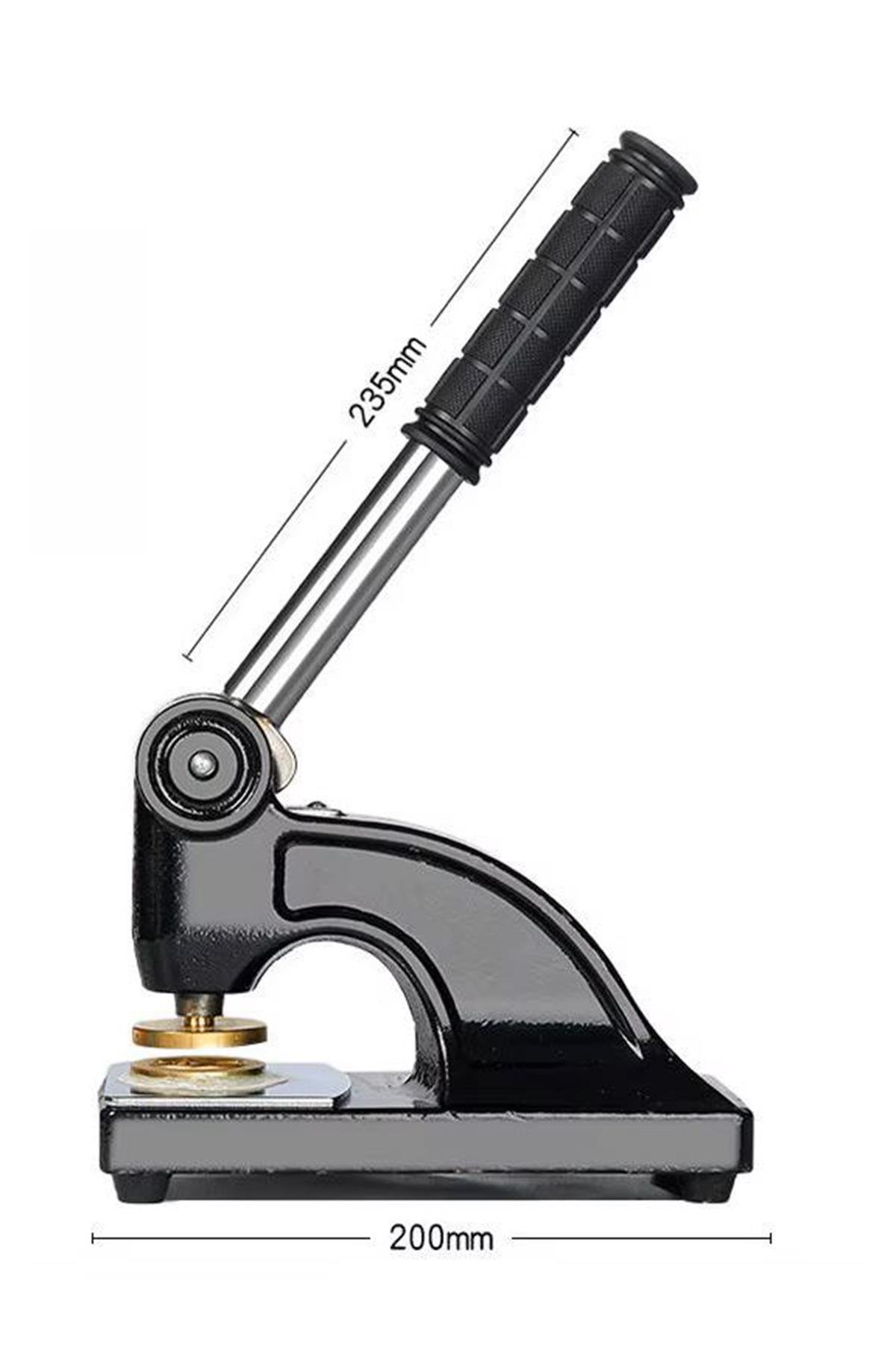 Ağır Hizmet Tipi Soğuk Mühür Kabartma Damga Masa Tipi Baskı Makinesi