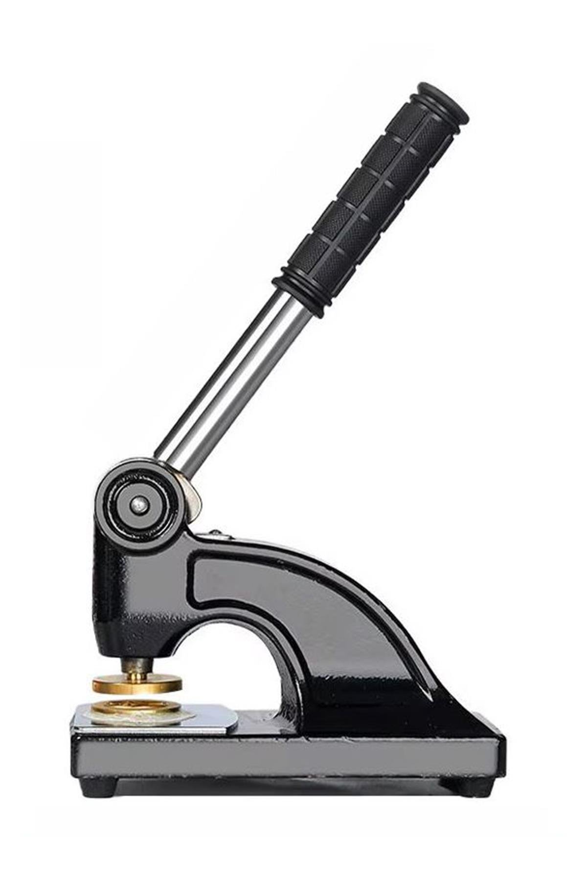 Ağır Hizmet Tipi Soğuk Mühür Kabartma Damga Masa Tipi Baskı Makinesi