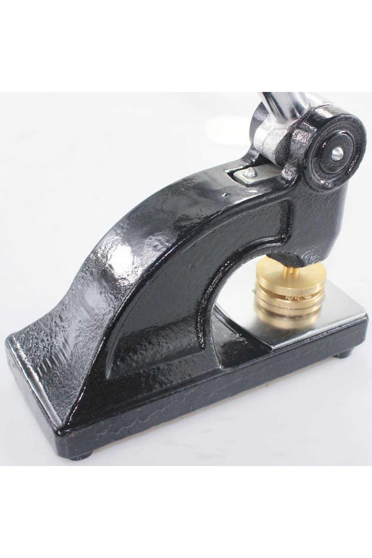 Ağır Hizmet Tipi Soğuk Mühür Kabartma Damga Masa Tipi Baskı Makinesi