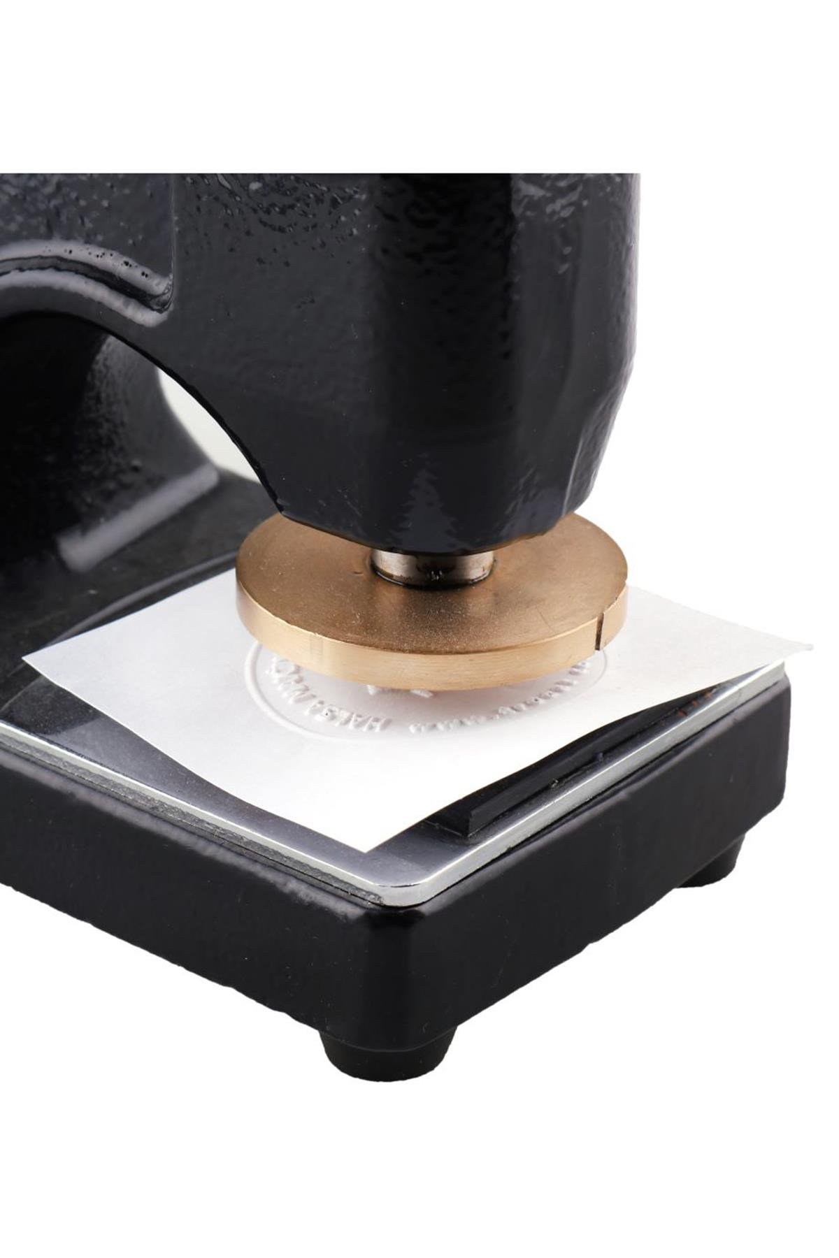 Ağır Hizmet Tipi Soğuk Mühür Kabartma Damga Masa Tipi Baskı Makinesi