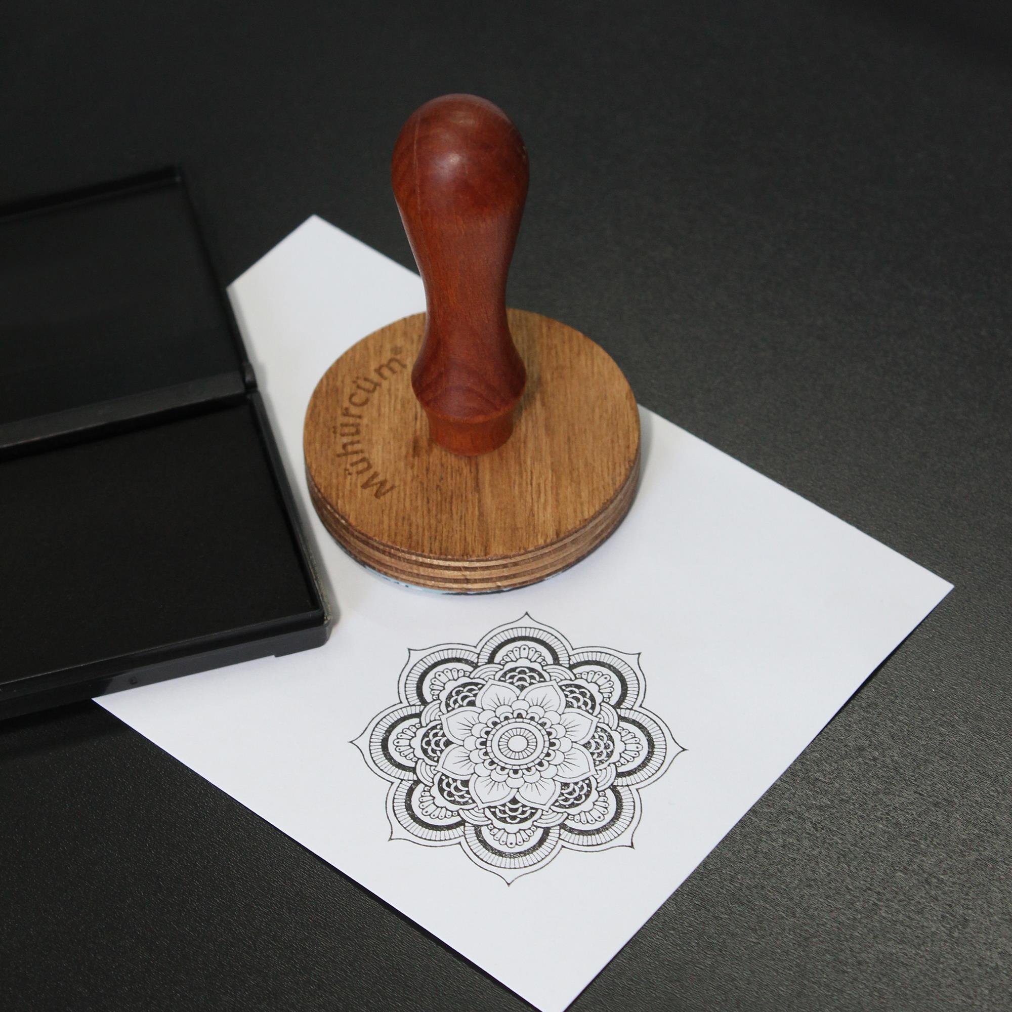 Ahşap Kitap Mührü