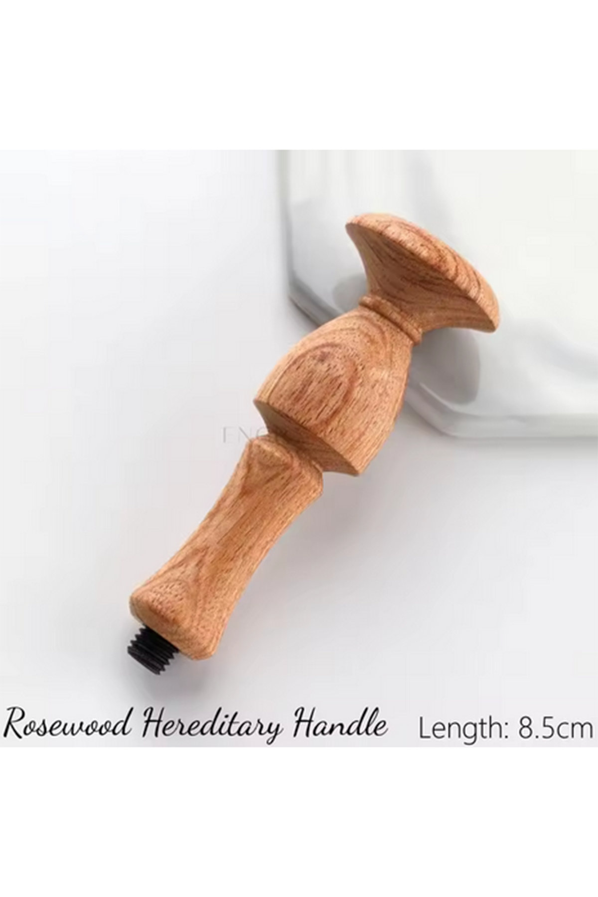 Ahşap Mum Mühür Sapı Gül Ağacı G24 Tasarımı Özel Seri M8 Dişli