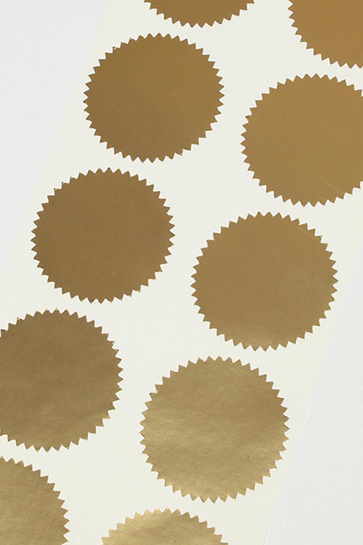 Alüminyum Kendinden Yapışkanlı Soğuk Mühür Etiketi 50 Adet Model 1 