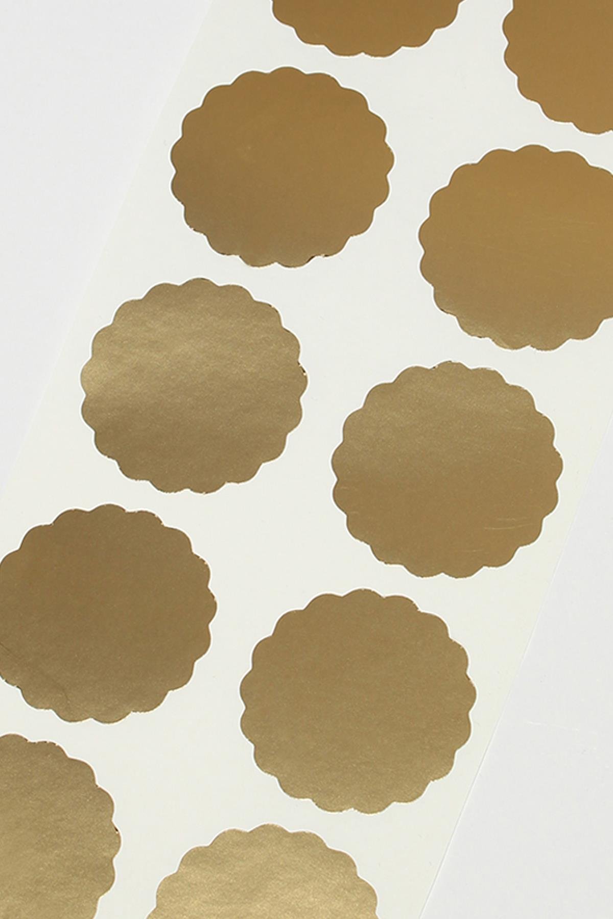 Alüminyum Kendinden Yapışkanlı Soğuk Mühür Etiketi 50 Adet Model 4