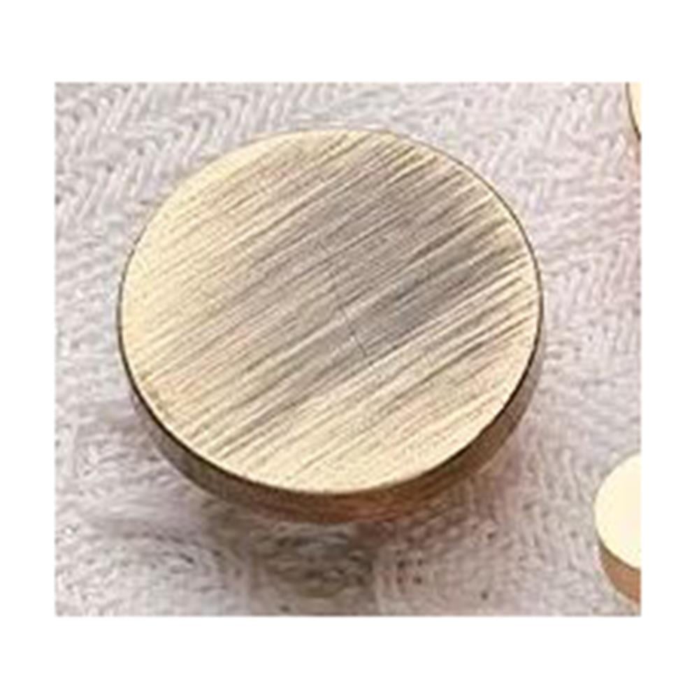 Boş Mum Mühür Bronz Damga Kafası Yuvarlak 30mm Bronz